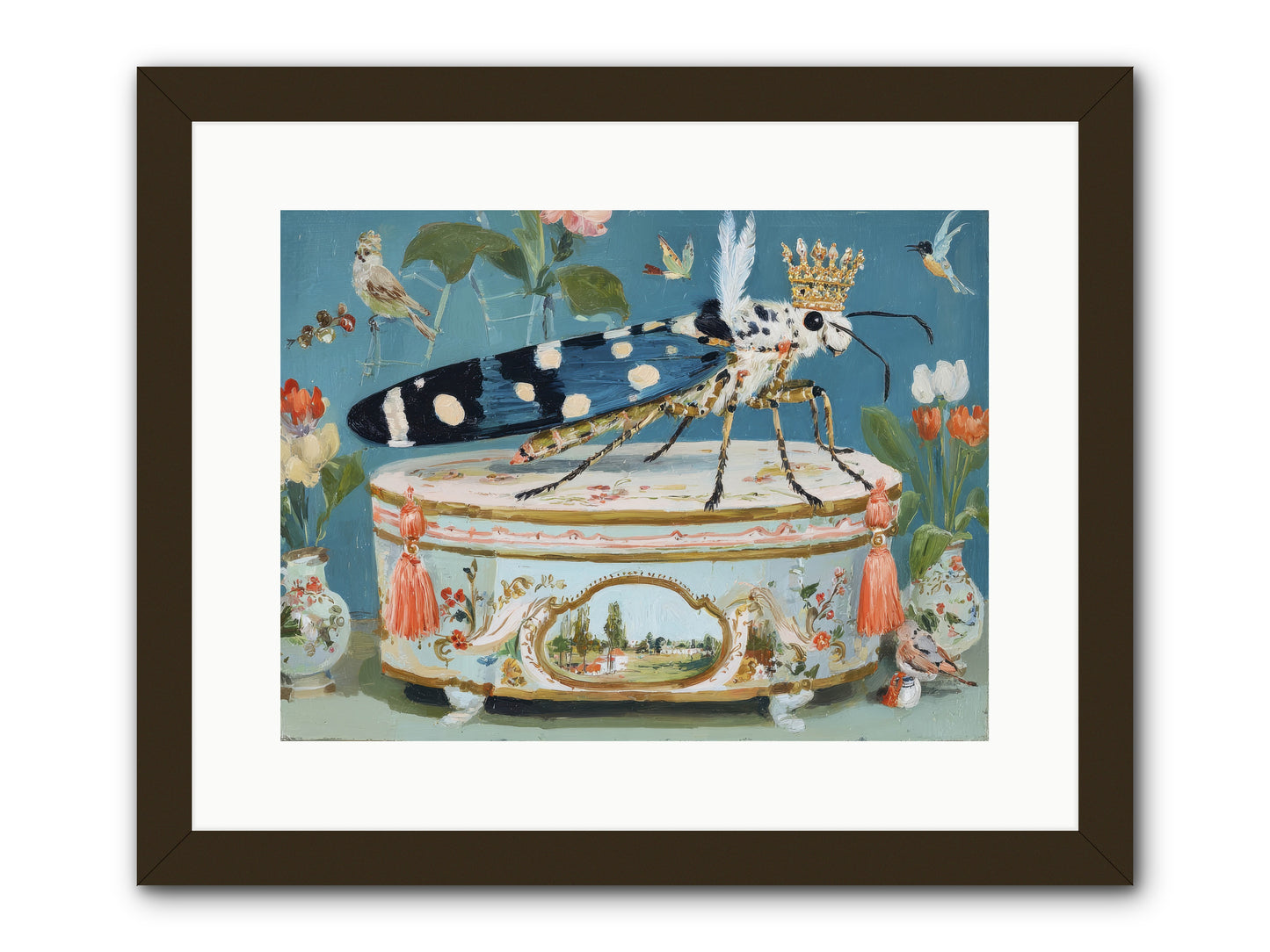 Love Notes -- Framed Print - Black 16x12
