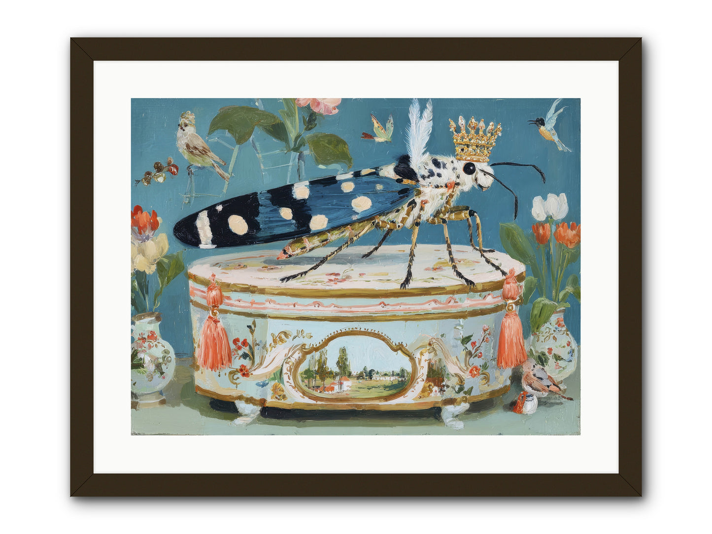 Love Notes -- Framed Print - Black 24x18
