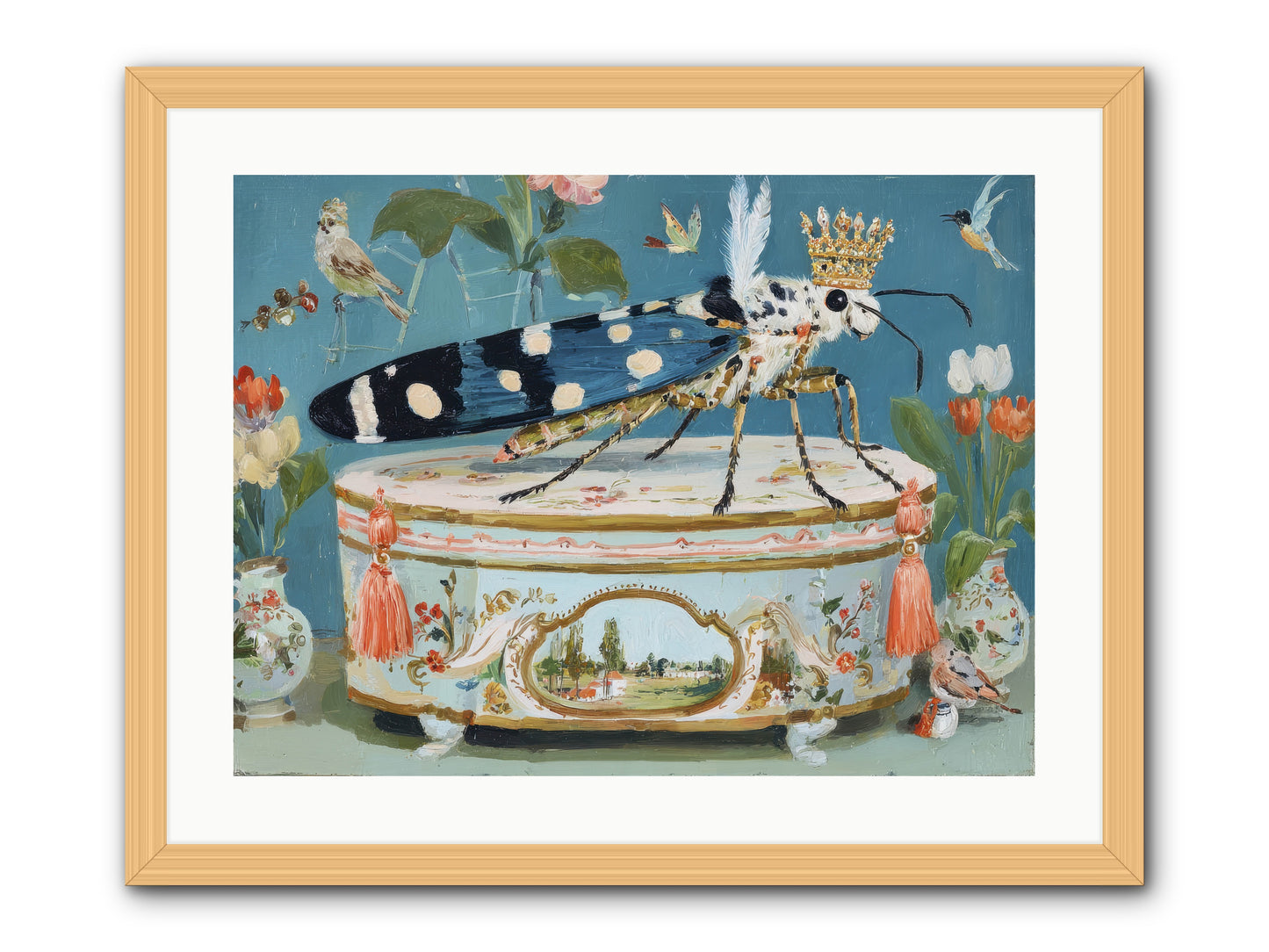 Love Notes -- Framed Print - Natural 24x18