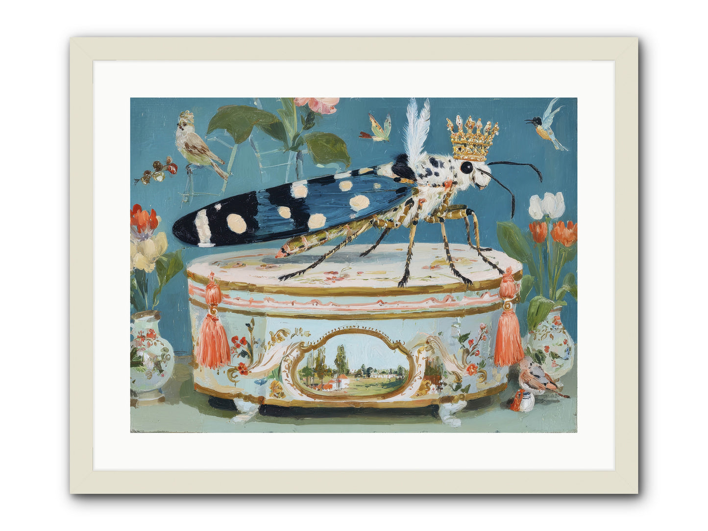 Love Notes -- Framed Print - White 24x18