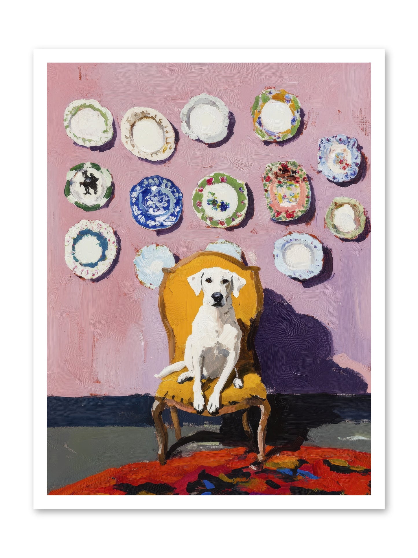Love Sits Pretty -- Paper Print 24x32
