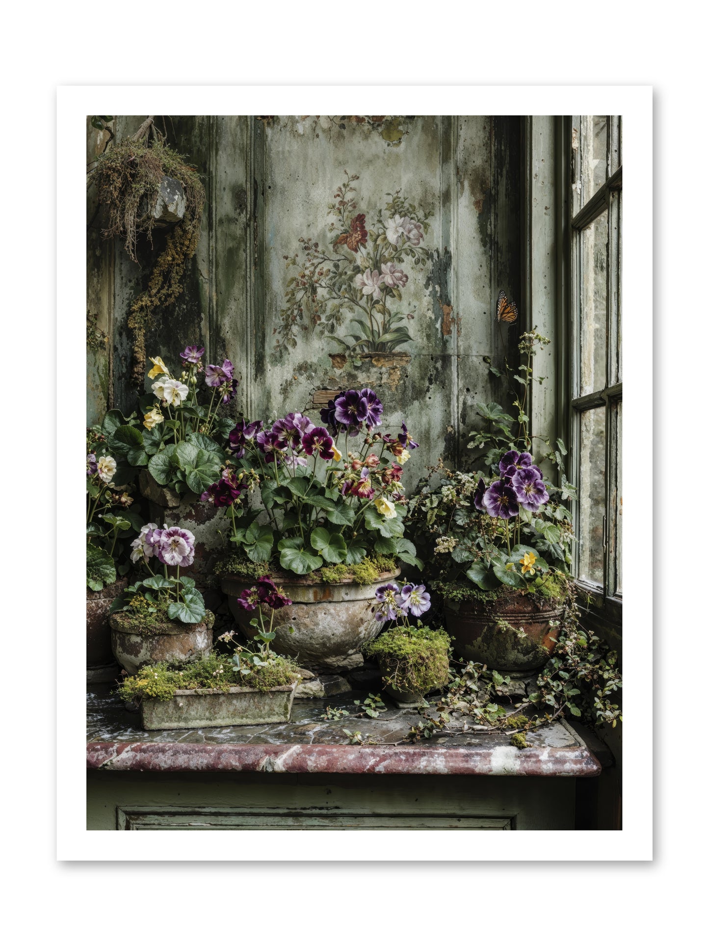 Love grown tender -- Paper Print 18x24