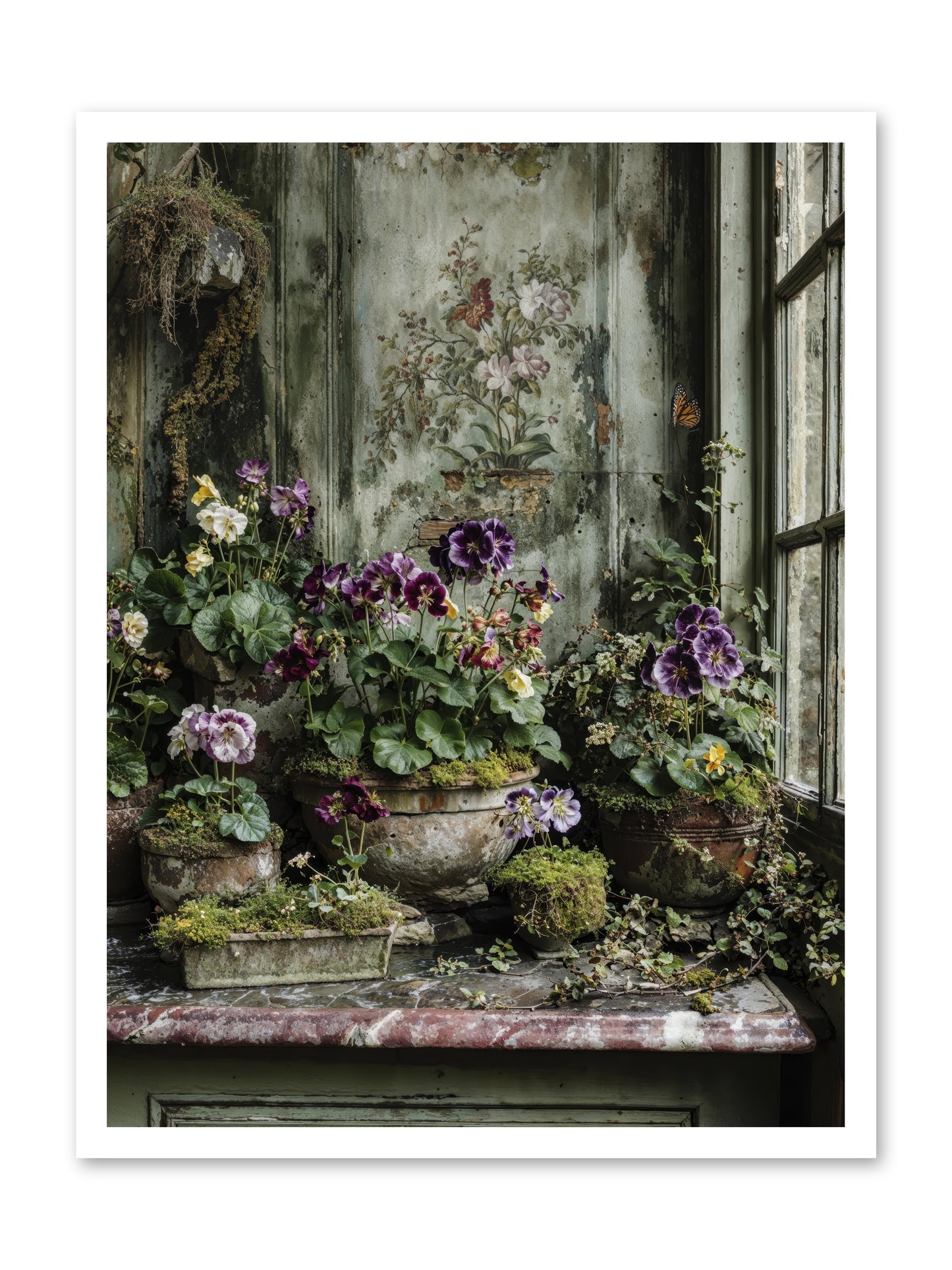 Love grown tender -- Loose Canvas Print 24x32