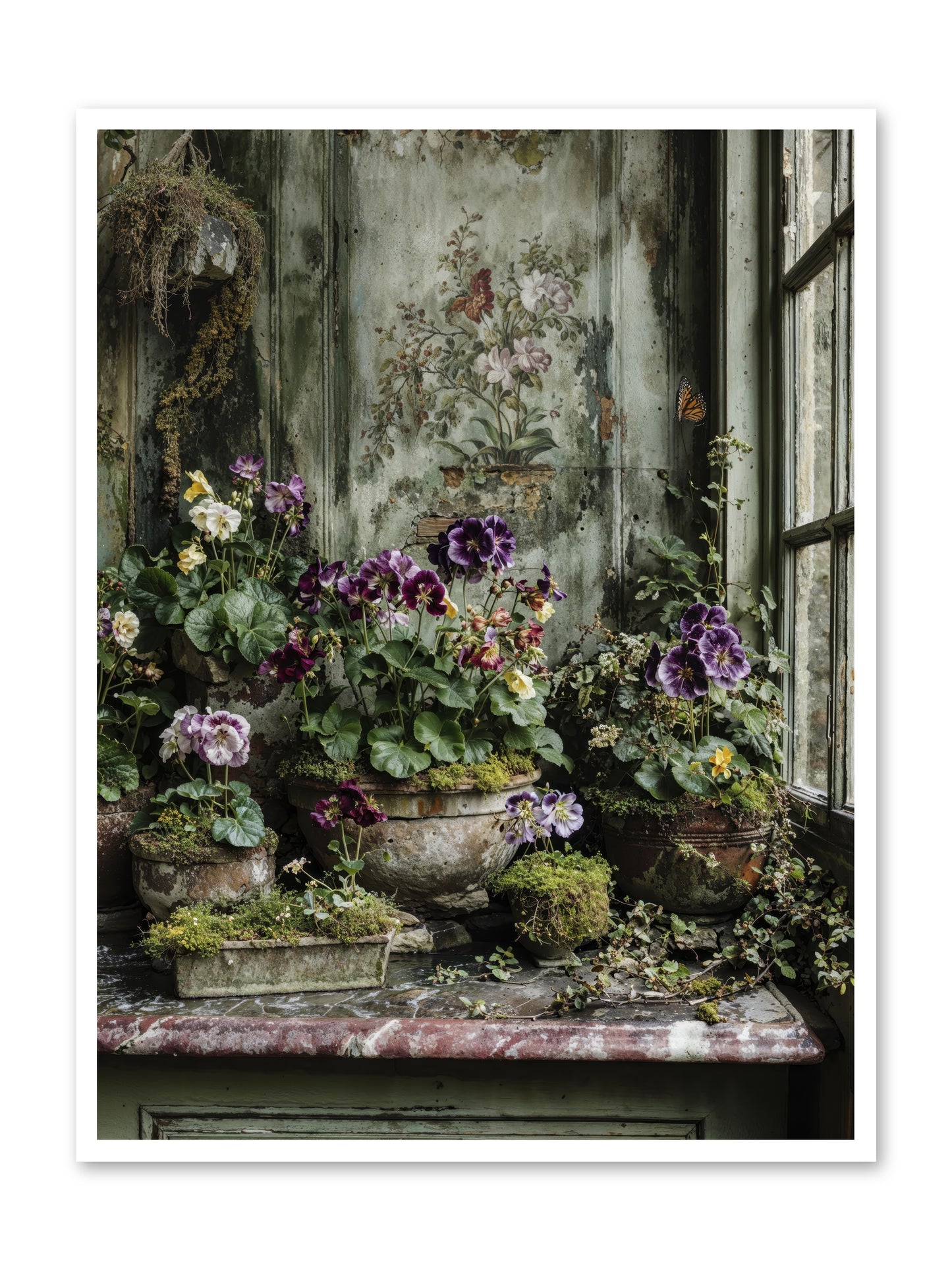 Love grown tender -- Loose Canvas Print 36x48