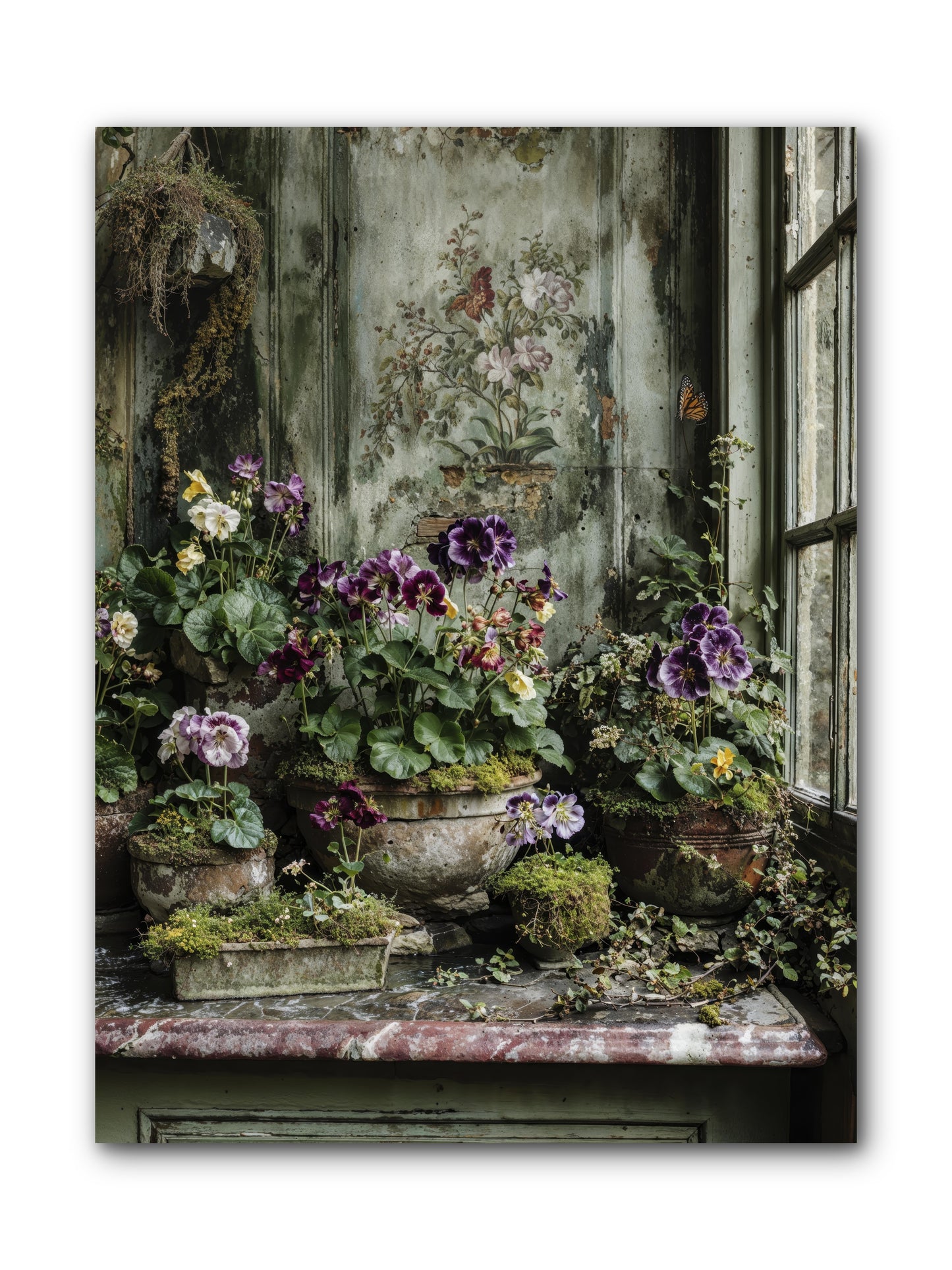 Love grown tender -- Wrapped Canvas 9x12