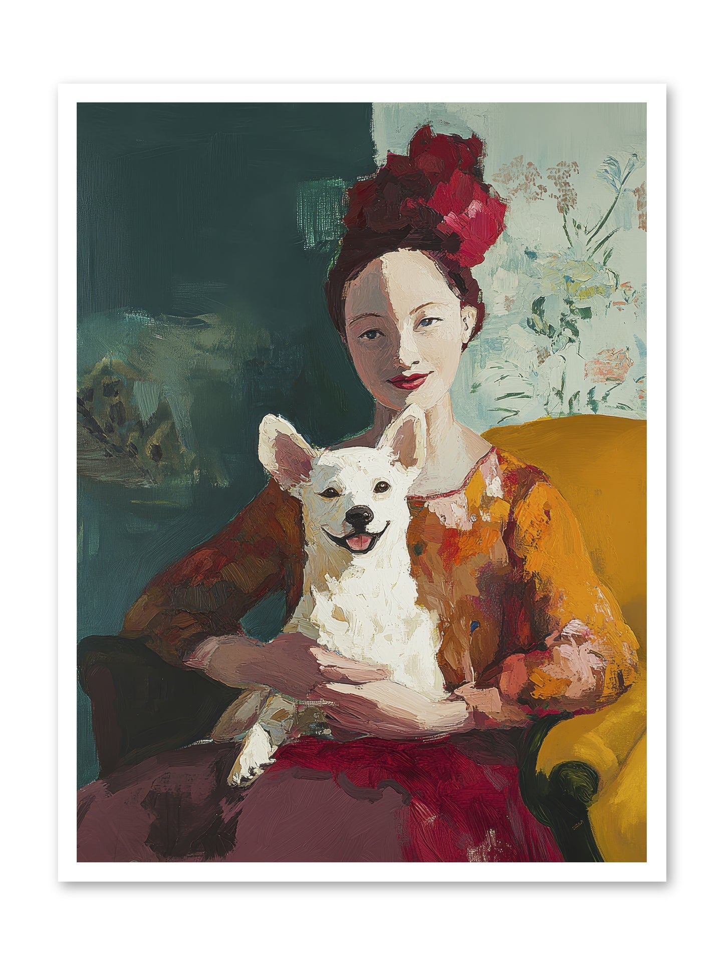 Love's Perfect Frame -- Paper Print 30x40
