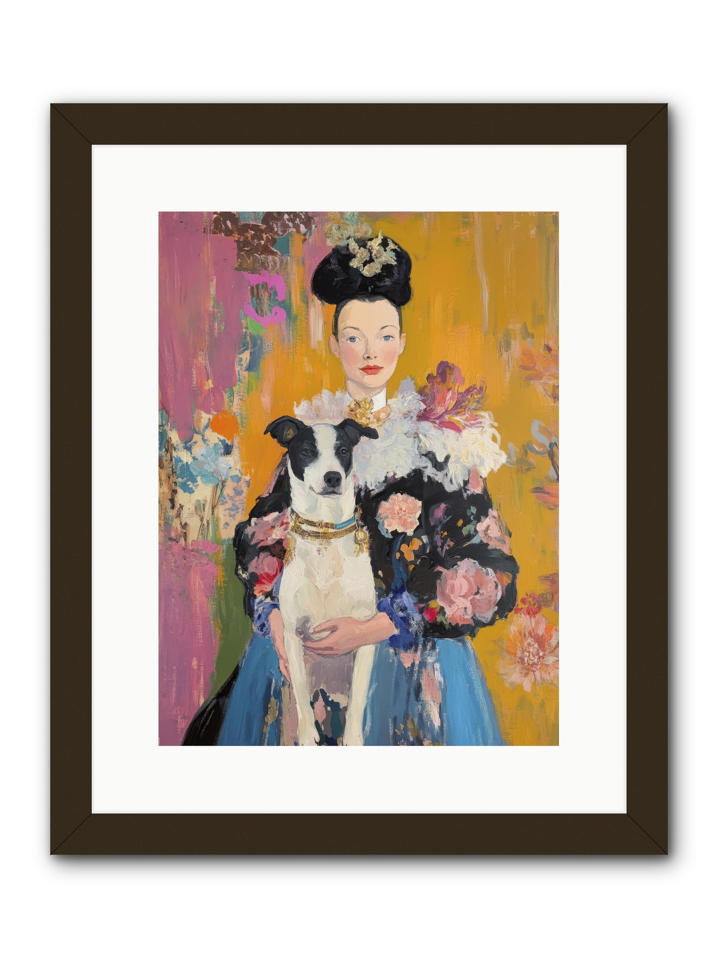 Love's Sweet Magic -- Framed Print - Black 12x16