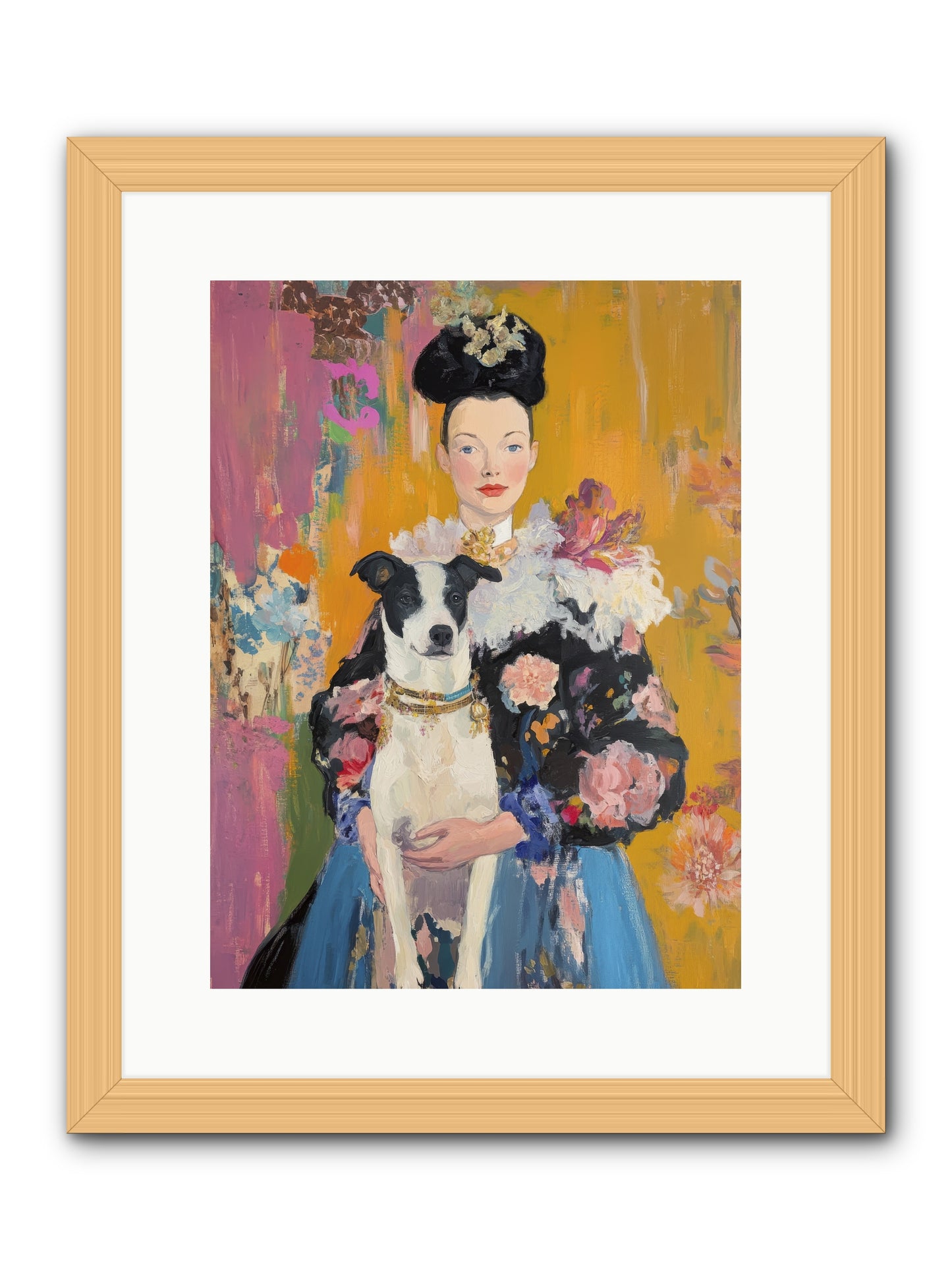 Love's Sweet Magic -- Framed Print - Natural 12x16
