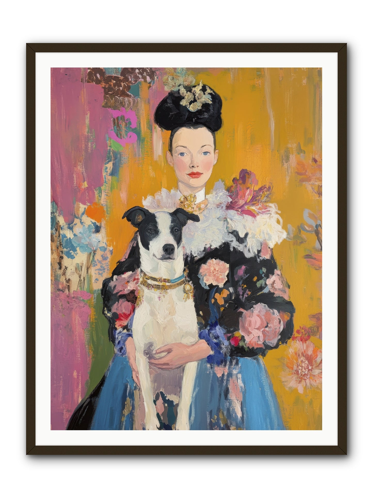 Love's Sweet Magic -- Framed Print - Black 36x48