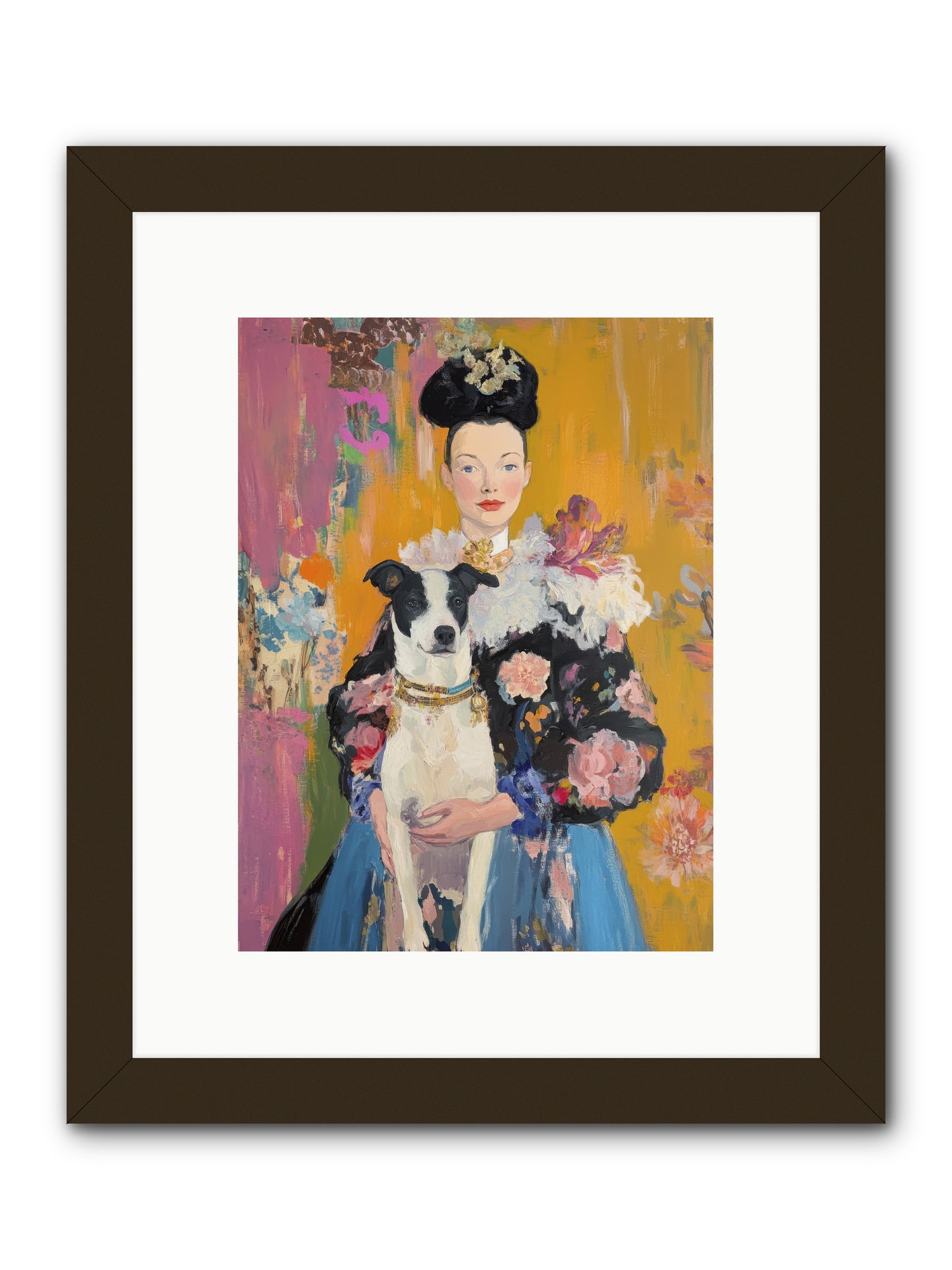 Love's Sweet Magic -- Framed Print - Black 9x12