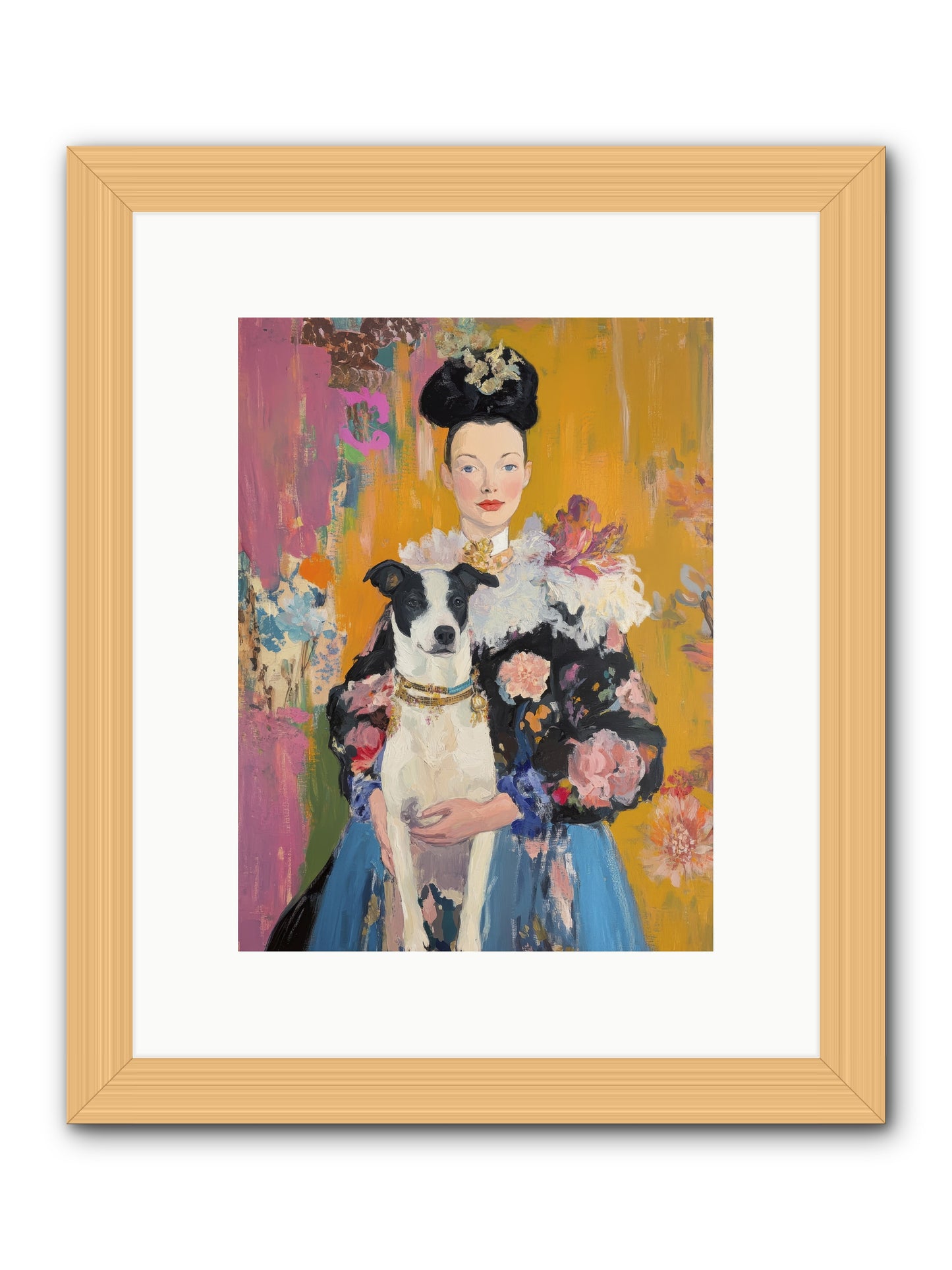 Love's Sweet Magic -- Framed Print - Natural 9x12