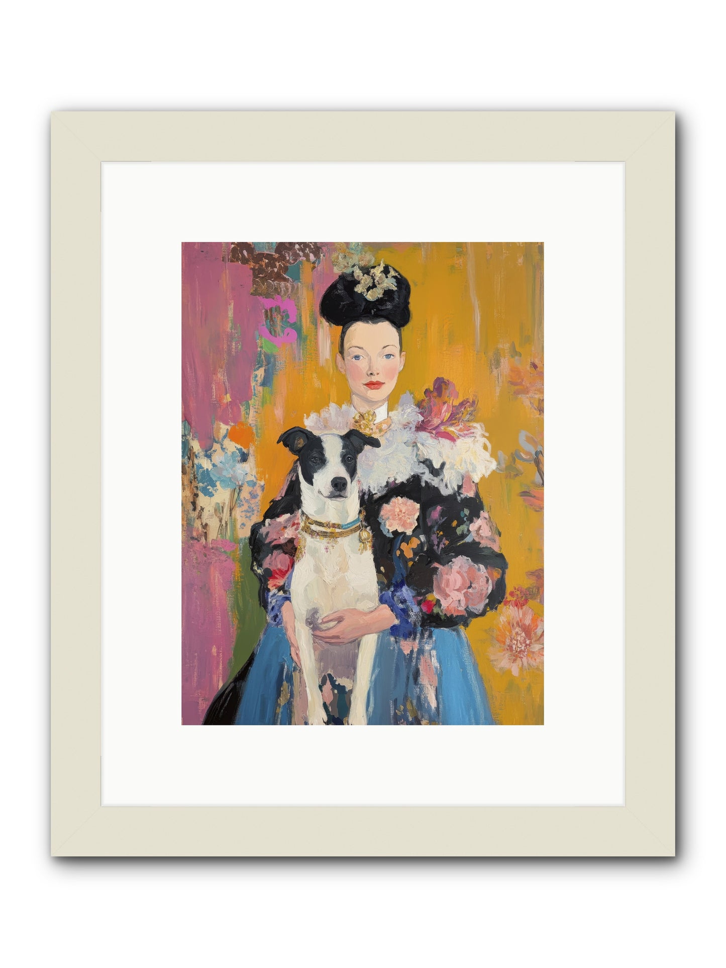 Love's Sweet Magic -- Framed Print - White 9x12