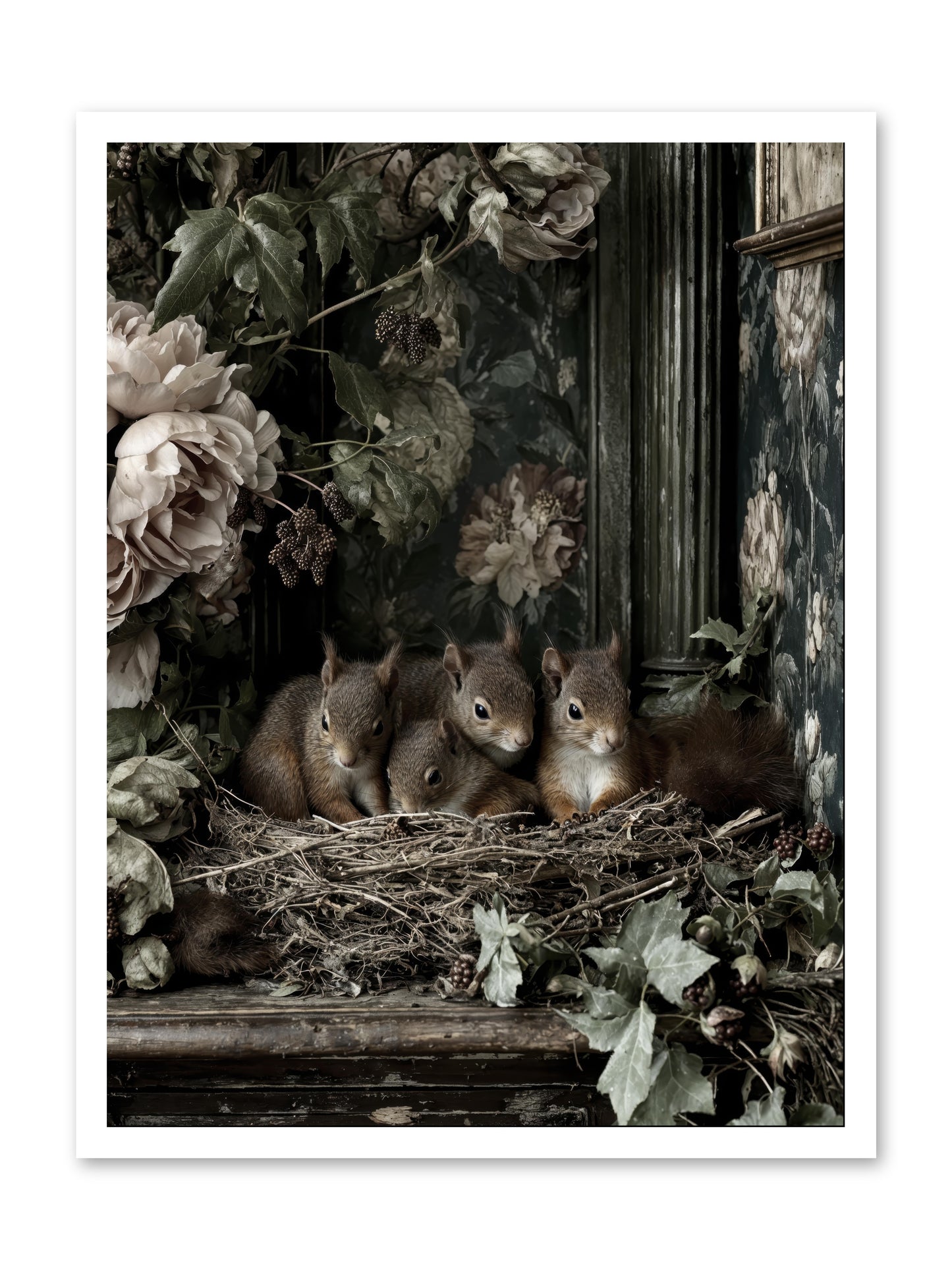 Love's chosen moment -- Paper Print 24x32