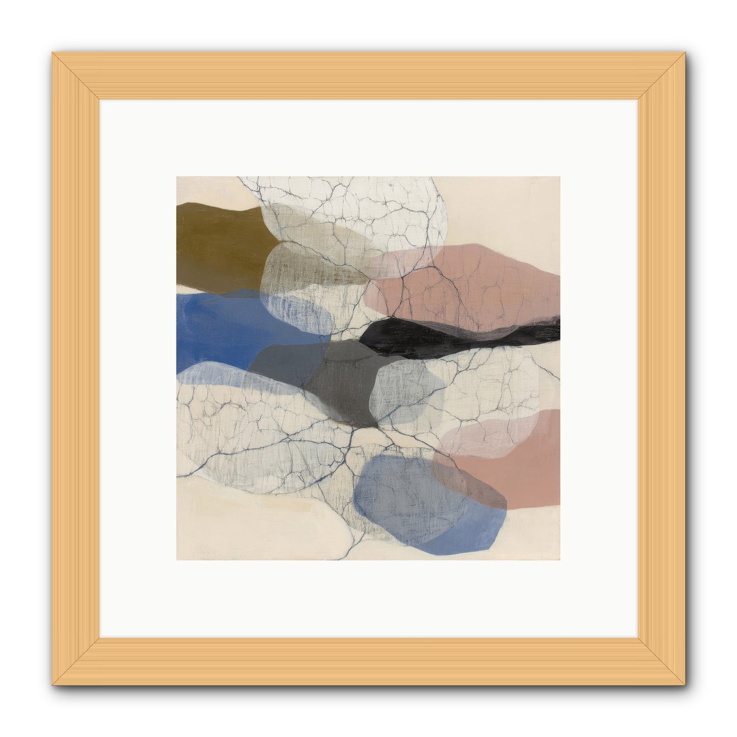 Lucent -- Framed Print - Natural 10x10