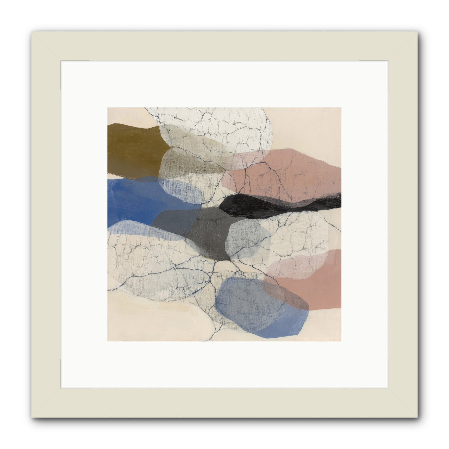 Lucent -- Framed Print - White 10x10