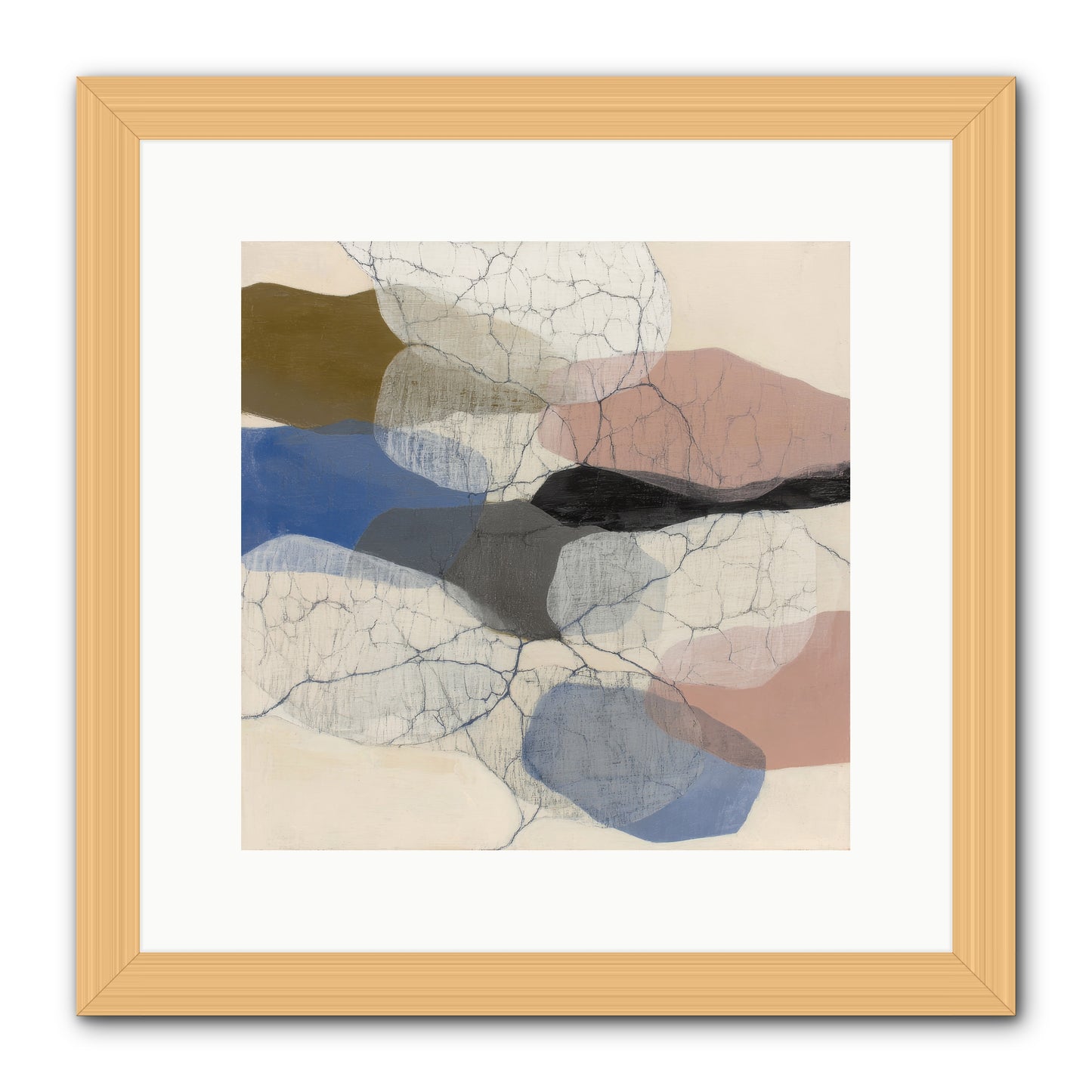 Lucent -- Framed Print - Natural 12x12
