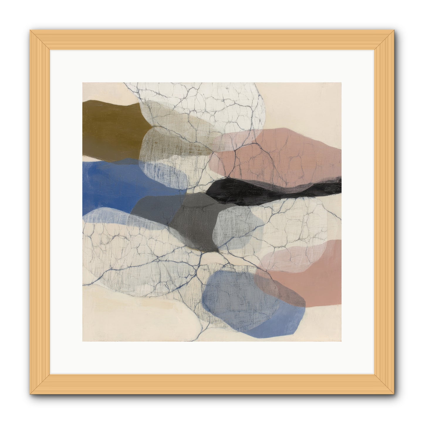 Lucent -- Framed Print - Natural 16x16