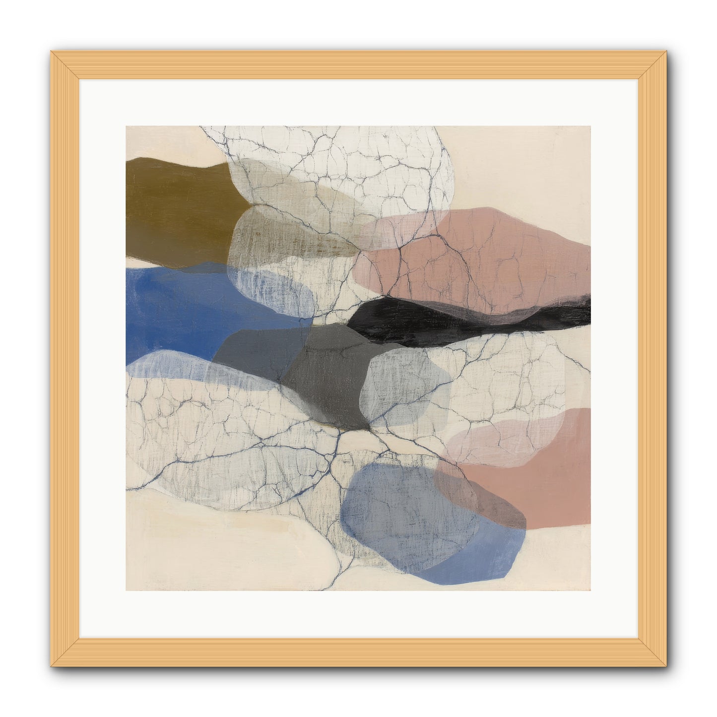 Lucent -- Framed Print - Natural 20x20