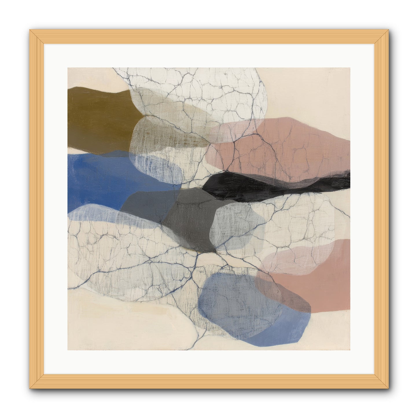 Lucent -- Framed Print - Natural 24x24