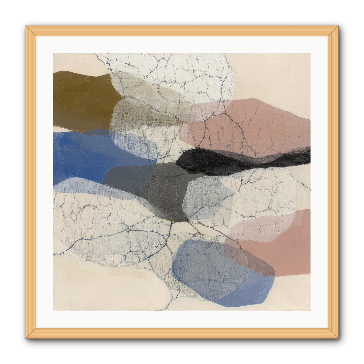 Lucent -- Framed Print - Natural 30x30