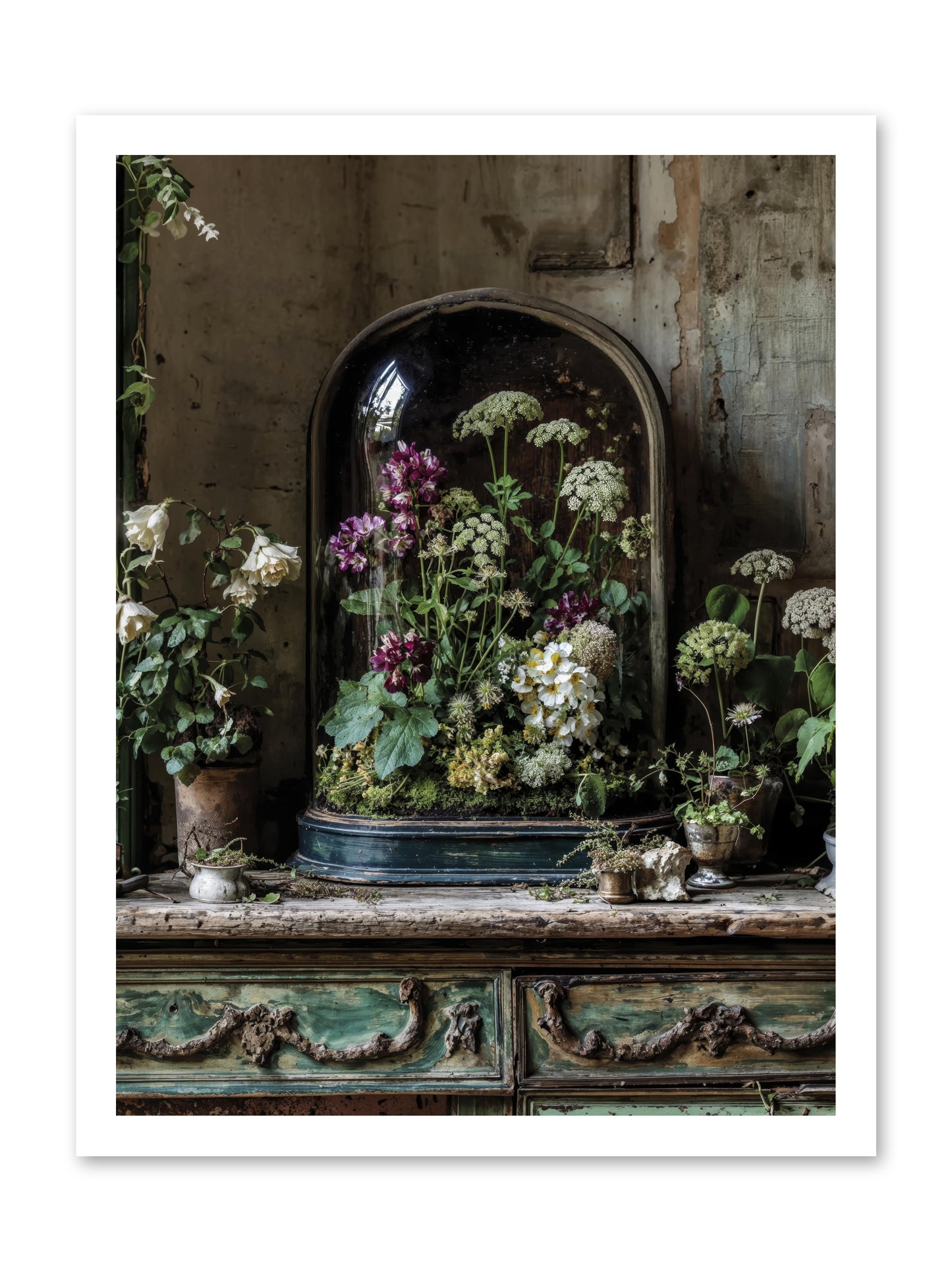 Lucid Dream Conservatory -- Loose Canvas Print 18x24