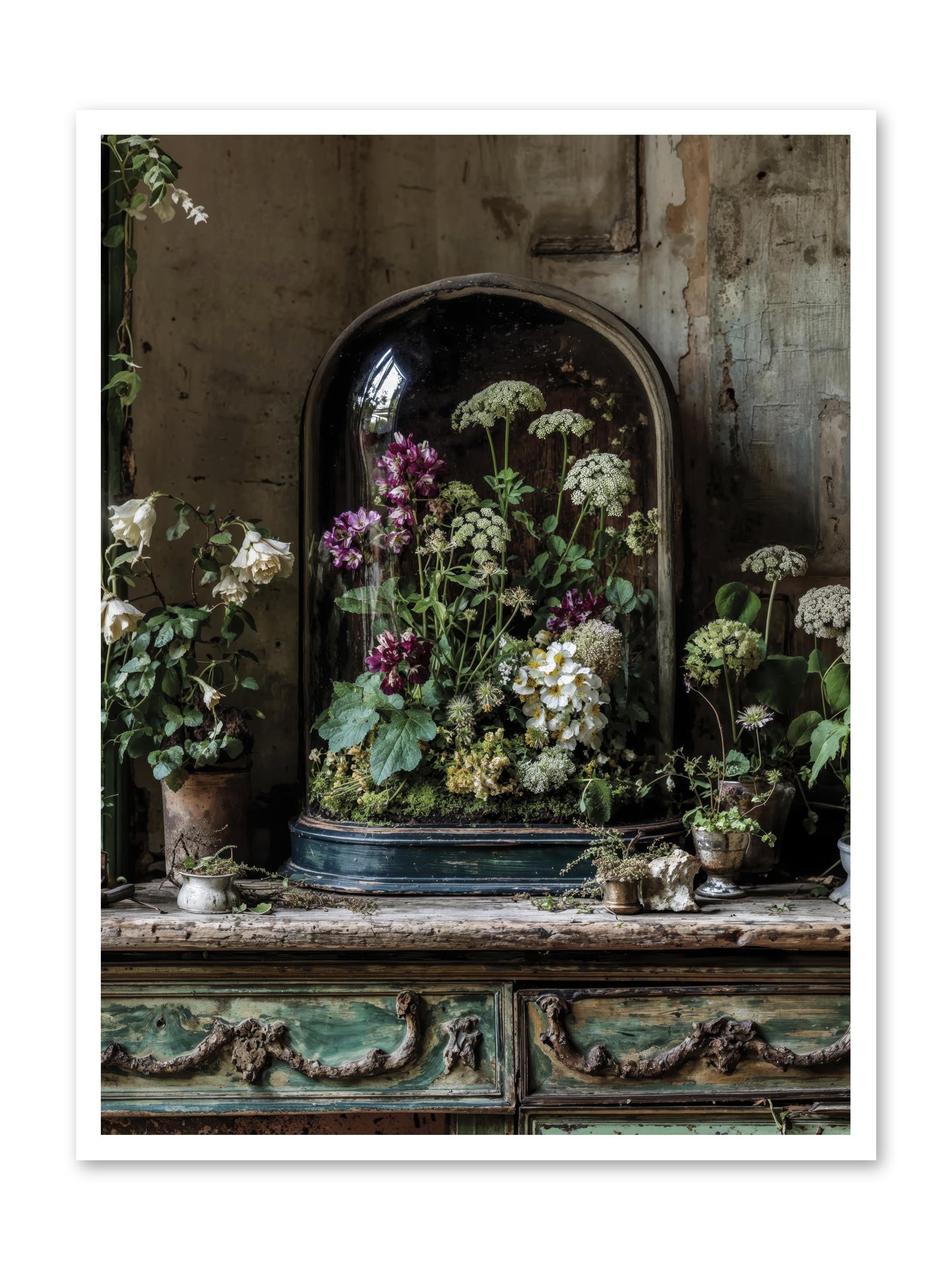 Lucid Dream Conservatory -- Loose Canvas Print 30x40