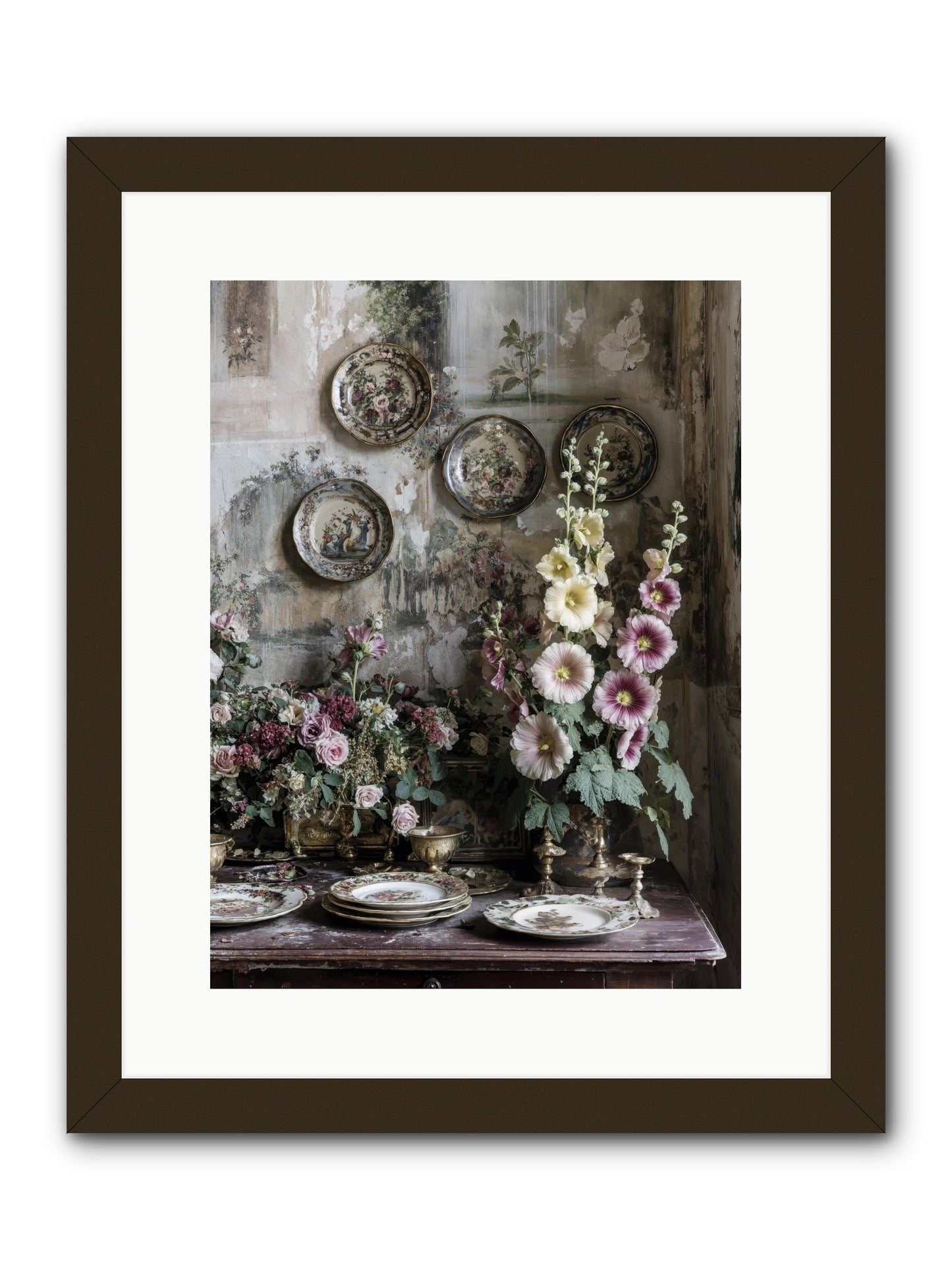 Lucille -- Framed Print - Black 12x16