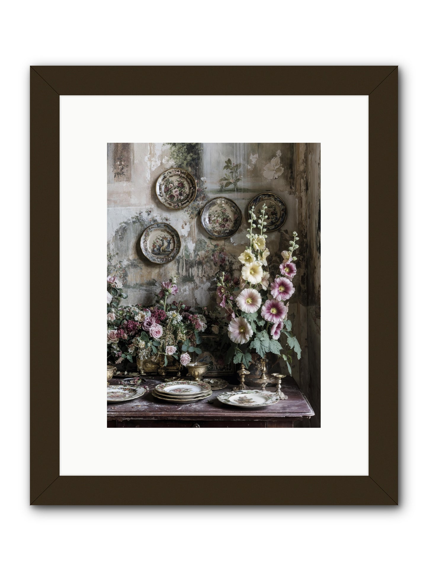 Lucille -- Framed Print - Black 9x12