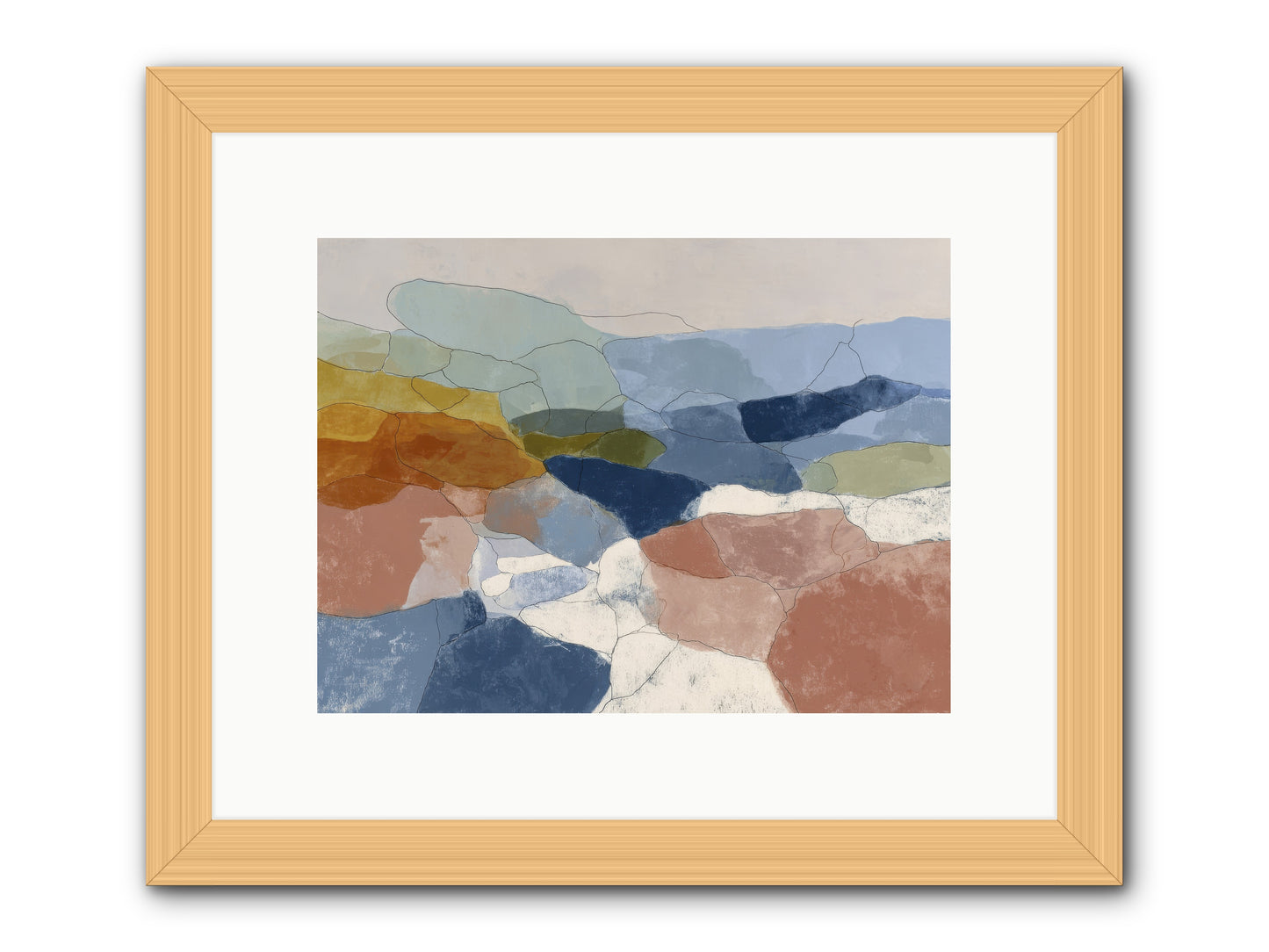 Lumenary -- Framed Print - Natural 12x9