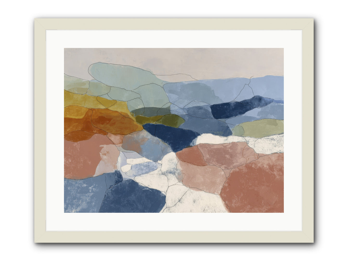 Lumenary -- Framed Print - White 24x18