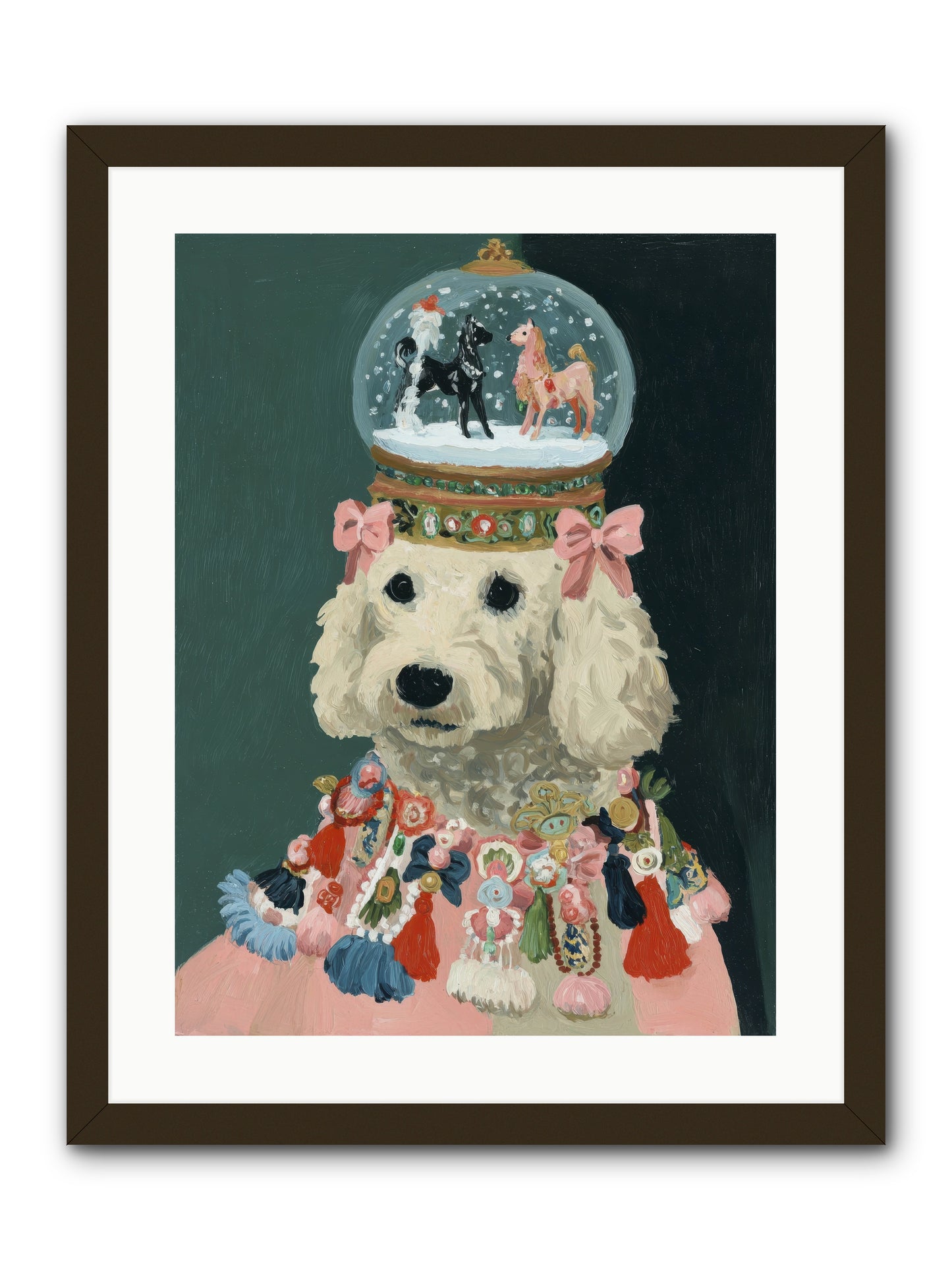 Luminescent Joy -- Framed Print - Black 18x24