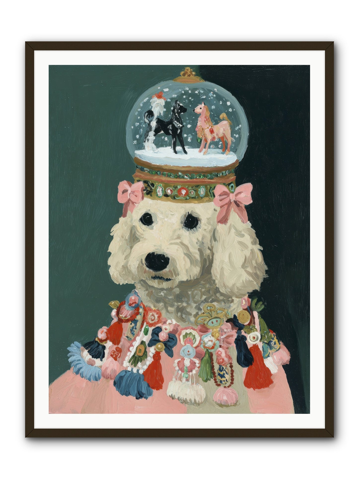Luminescent Joy -- Framed Print - Black 36x48