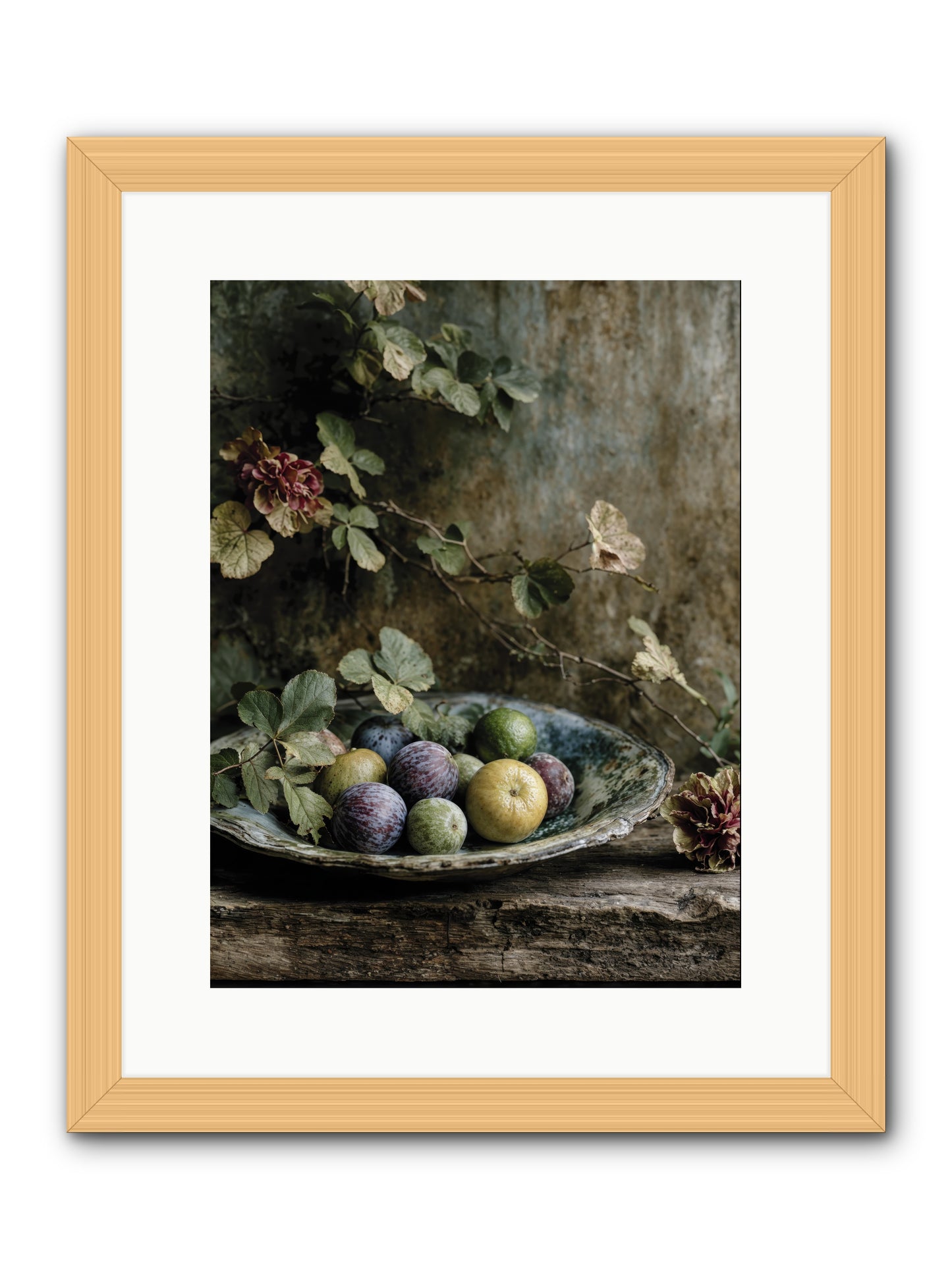 Luminous -- Framed Print - Natural 12x16