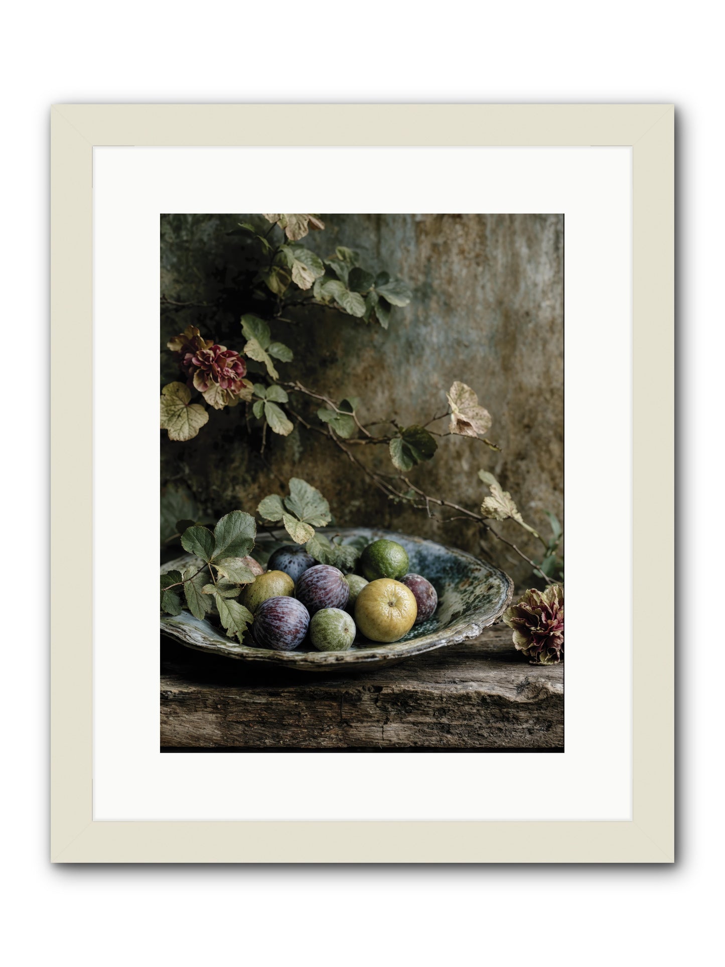 Luminous -- Framed Print - White 12x16