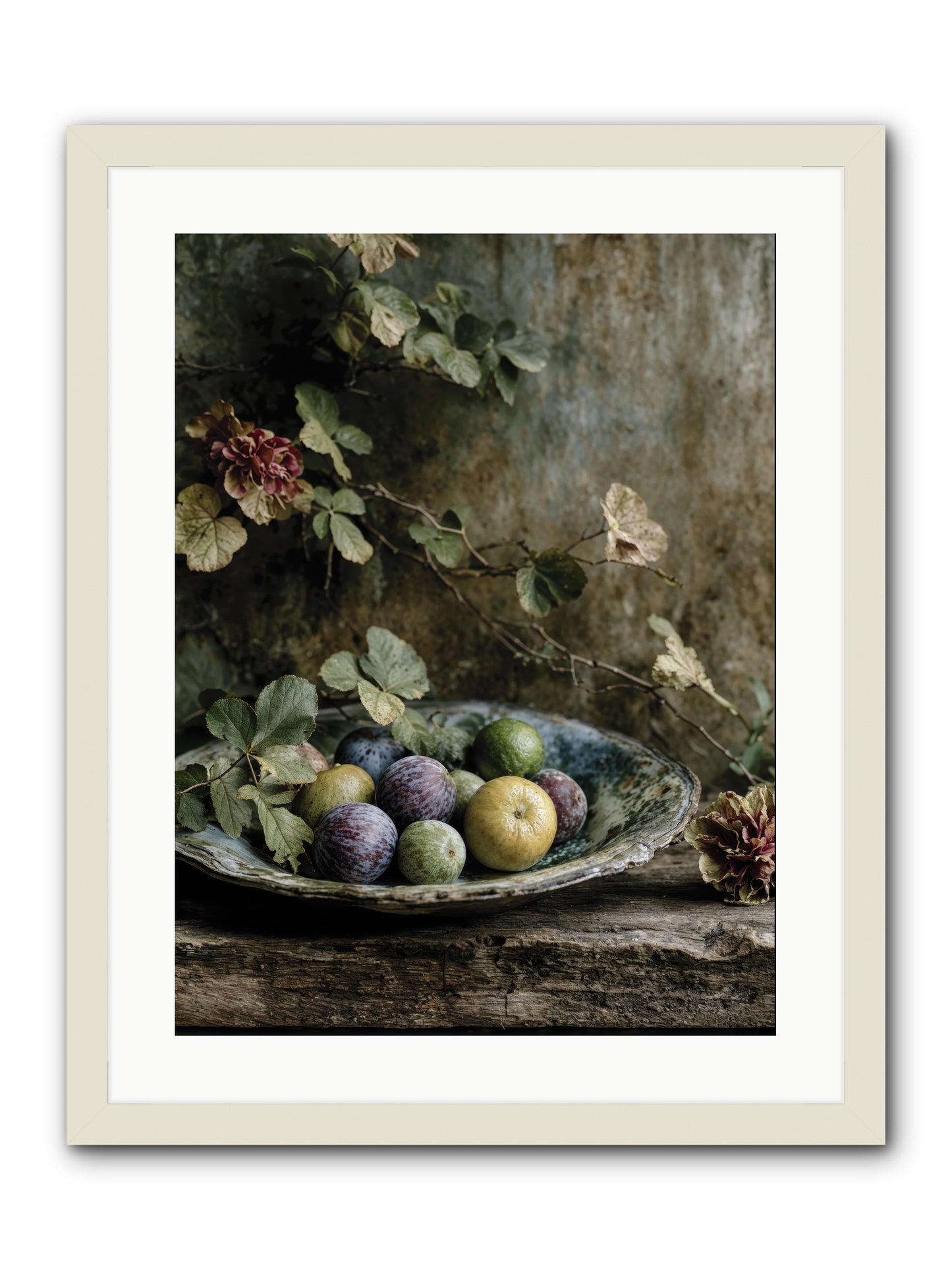 Luminous -- Framed Print - White 18x24