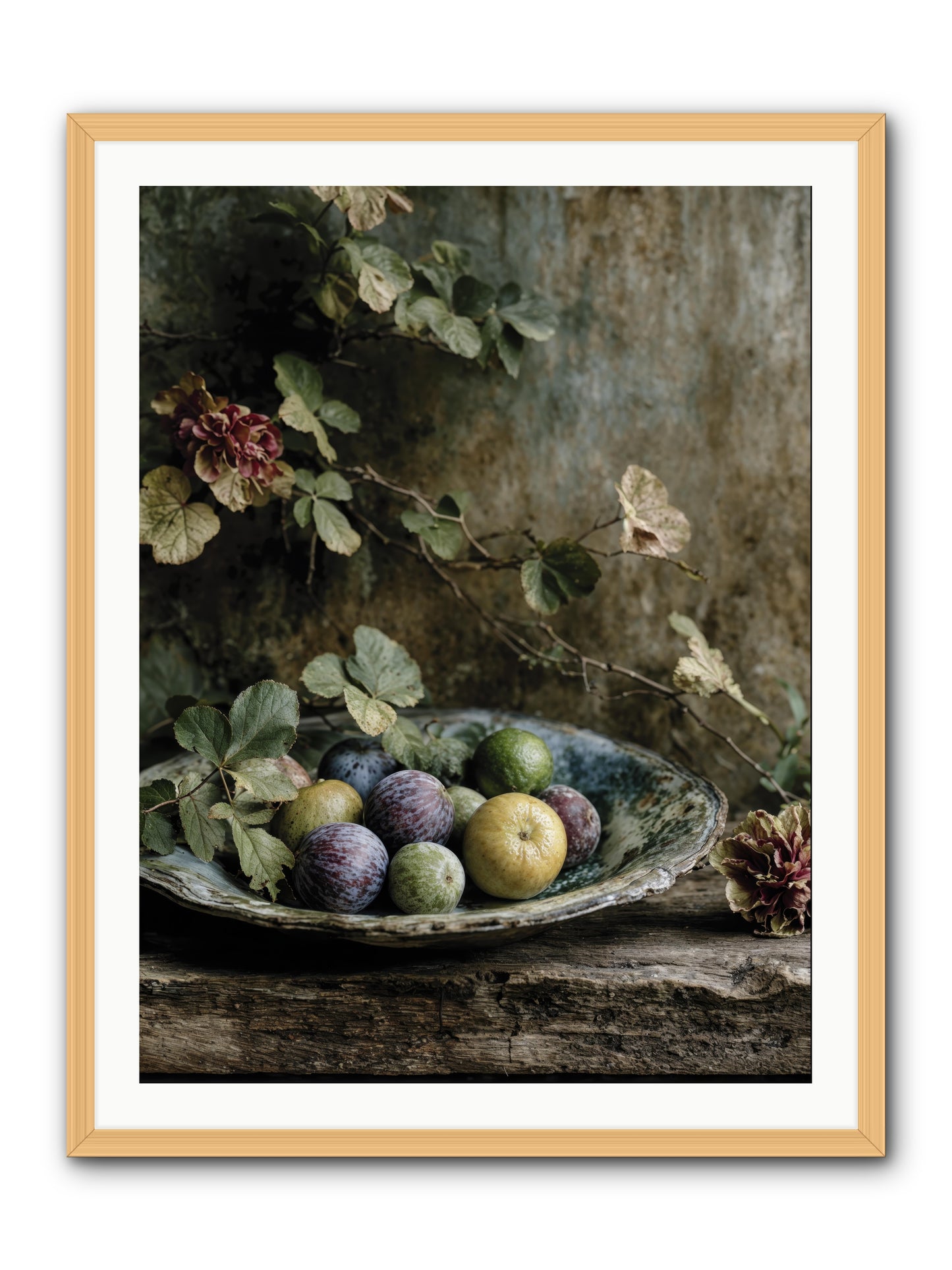 Luminous -- Framed Print - Natural 30x40