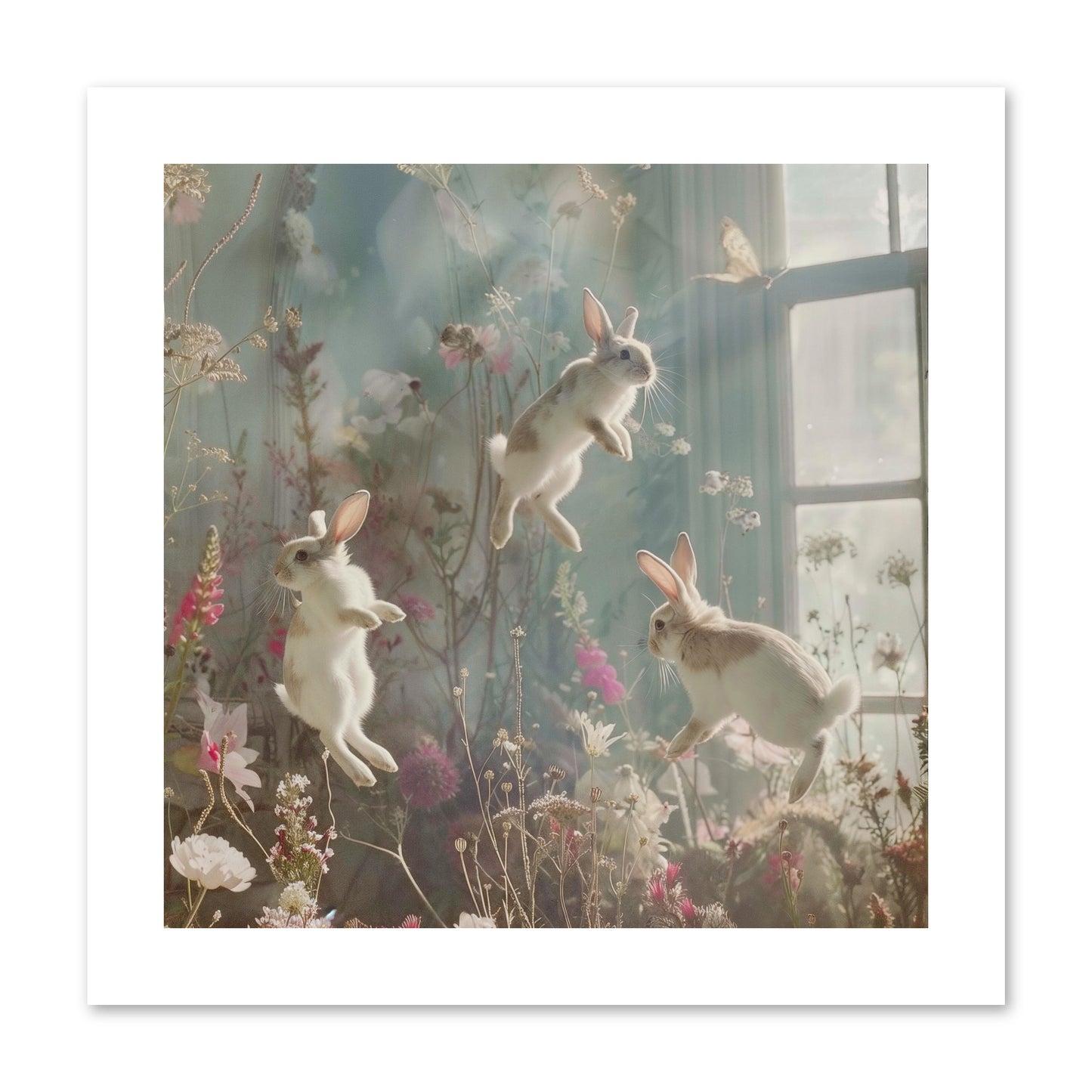 Luminous Glee -- Paper Print 10x10