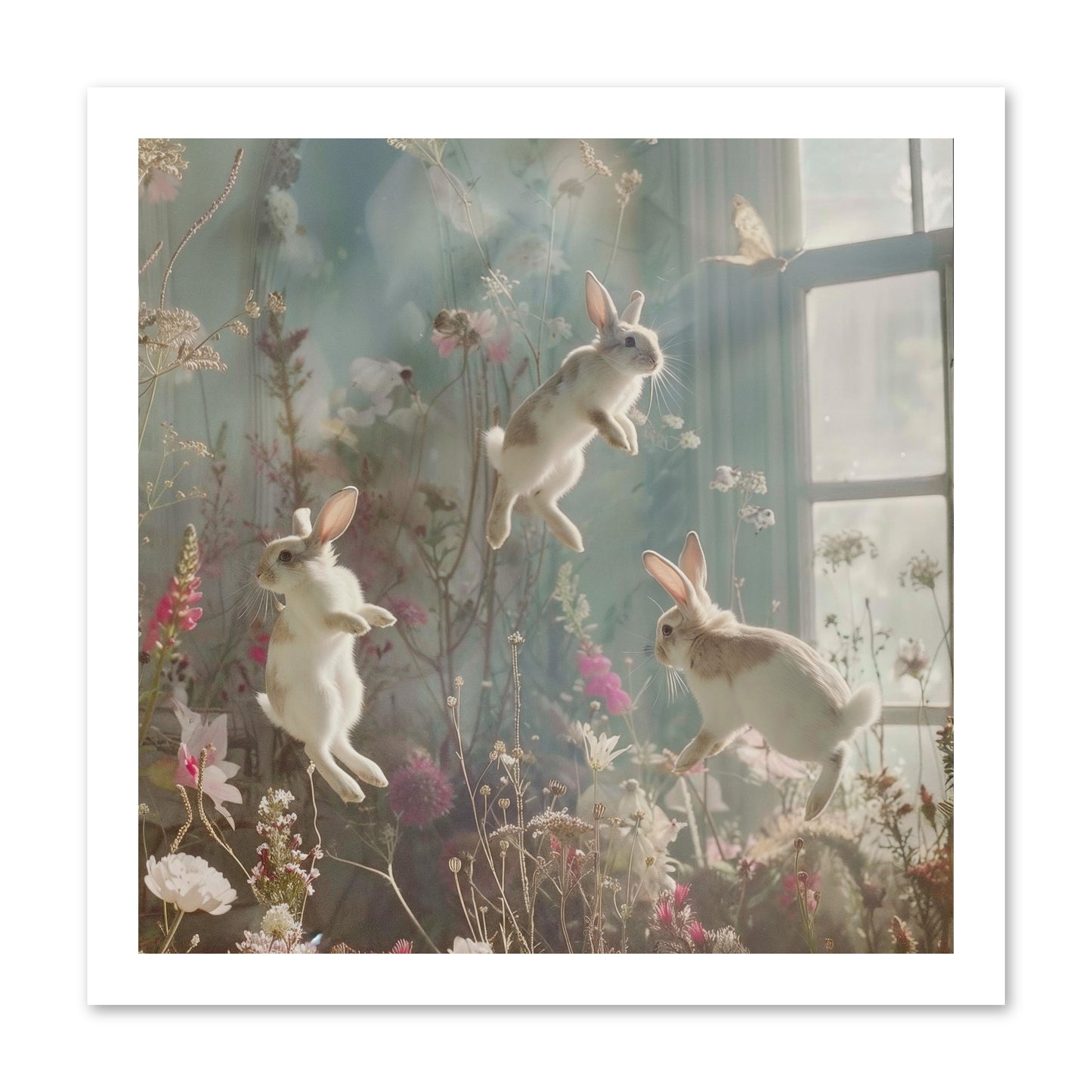 Luminous Glee -- Paper Print 16x16