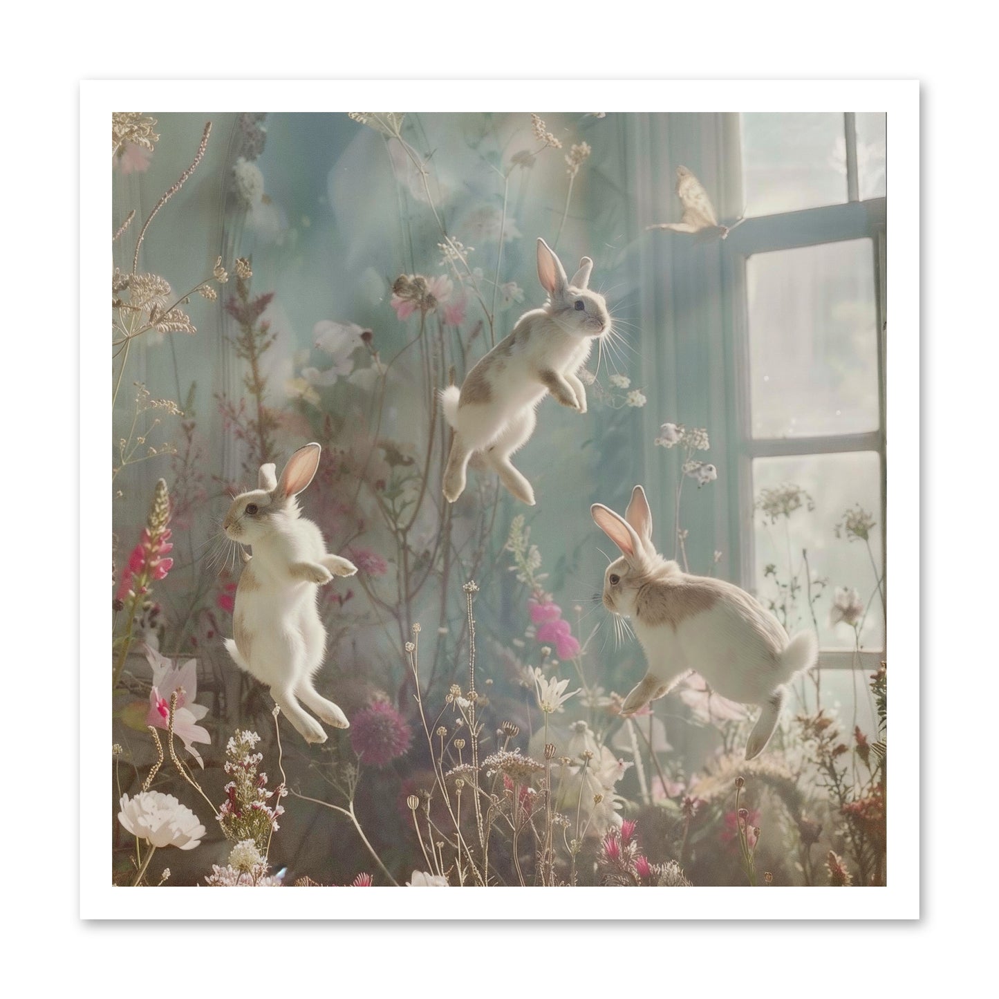 Luminous Glee -- Paper Print 24x24