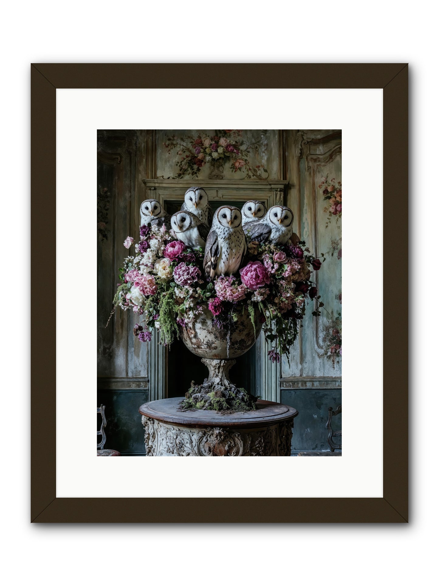 Luminous Pause -- Framed Print - Black 12x16