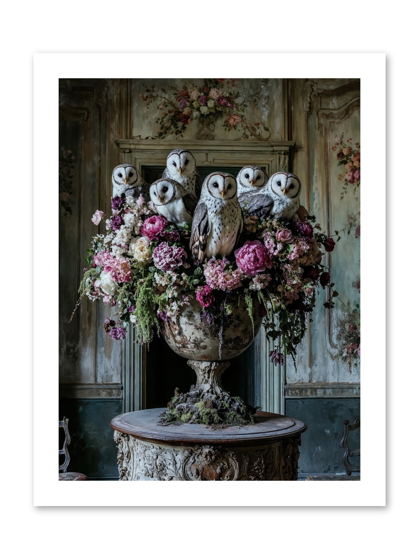 Luminous Pause -- Loose Canvas Print 12x16