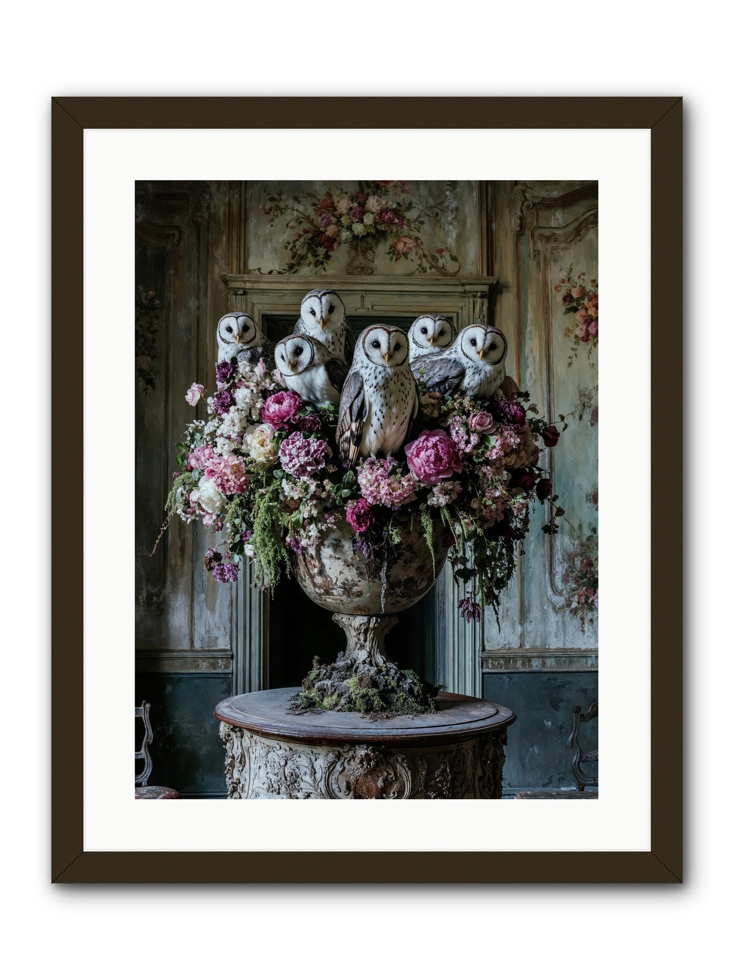 Luminous Pause -- Framed Print - Black 18x24