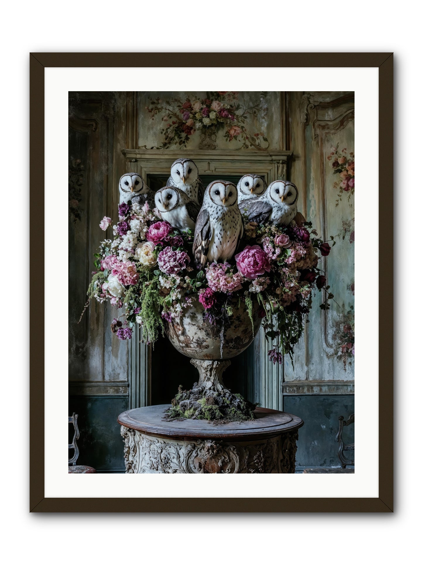 Luminous Pause -- Framed Print - Black 24x32