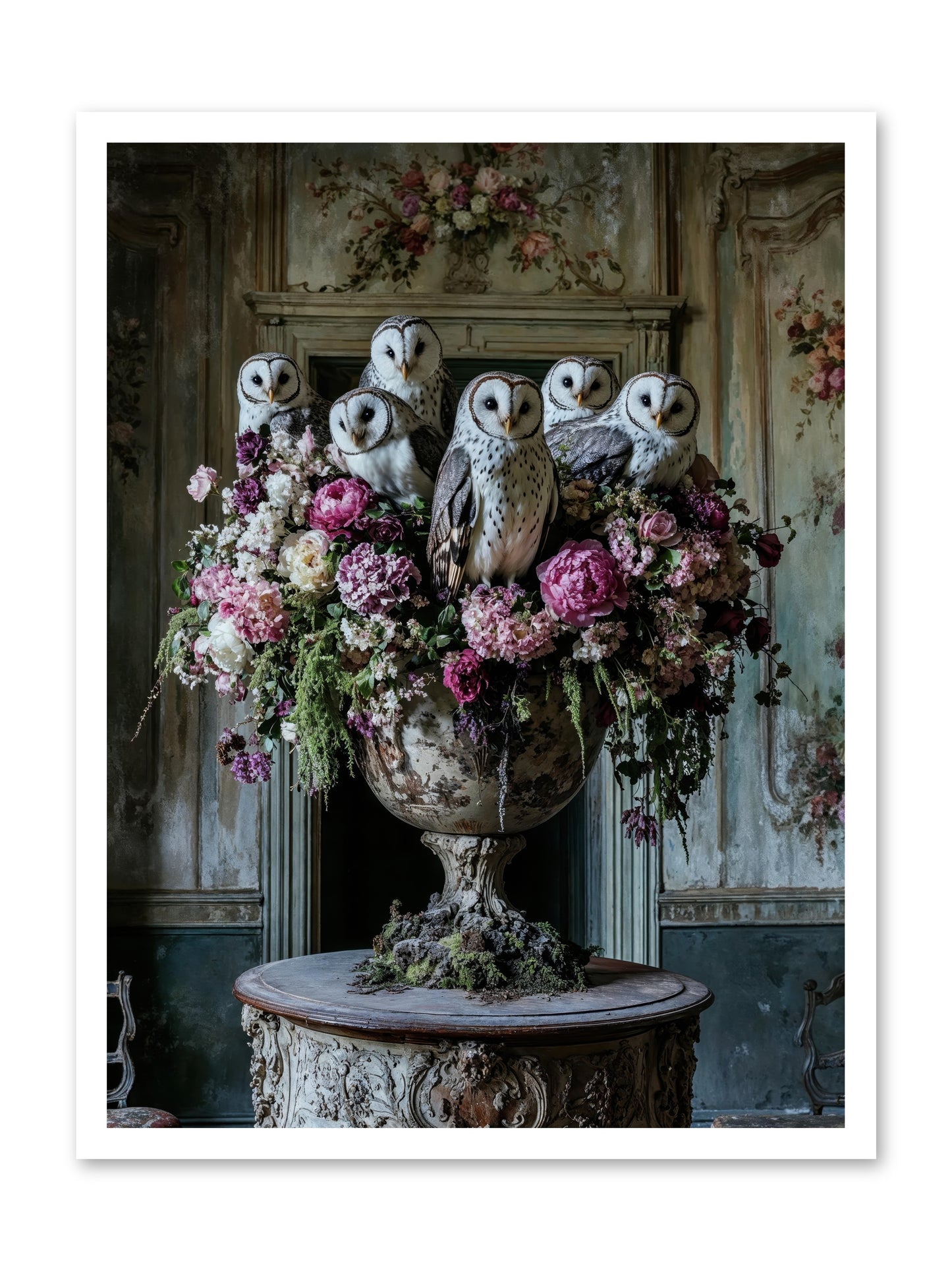 Luminous Pause -- Loose Canvas Print 24x32
