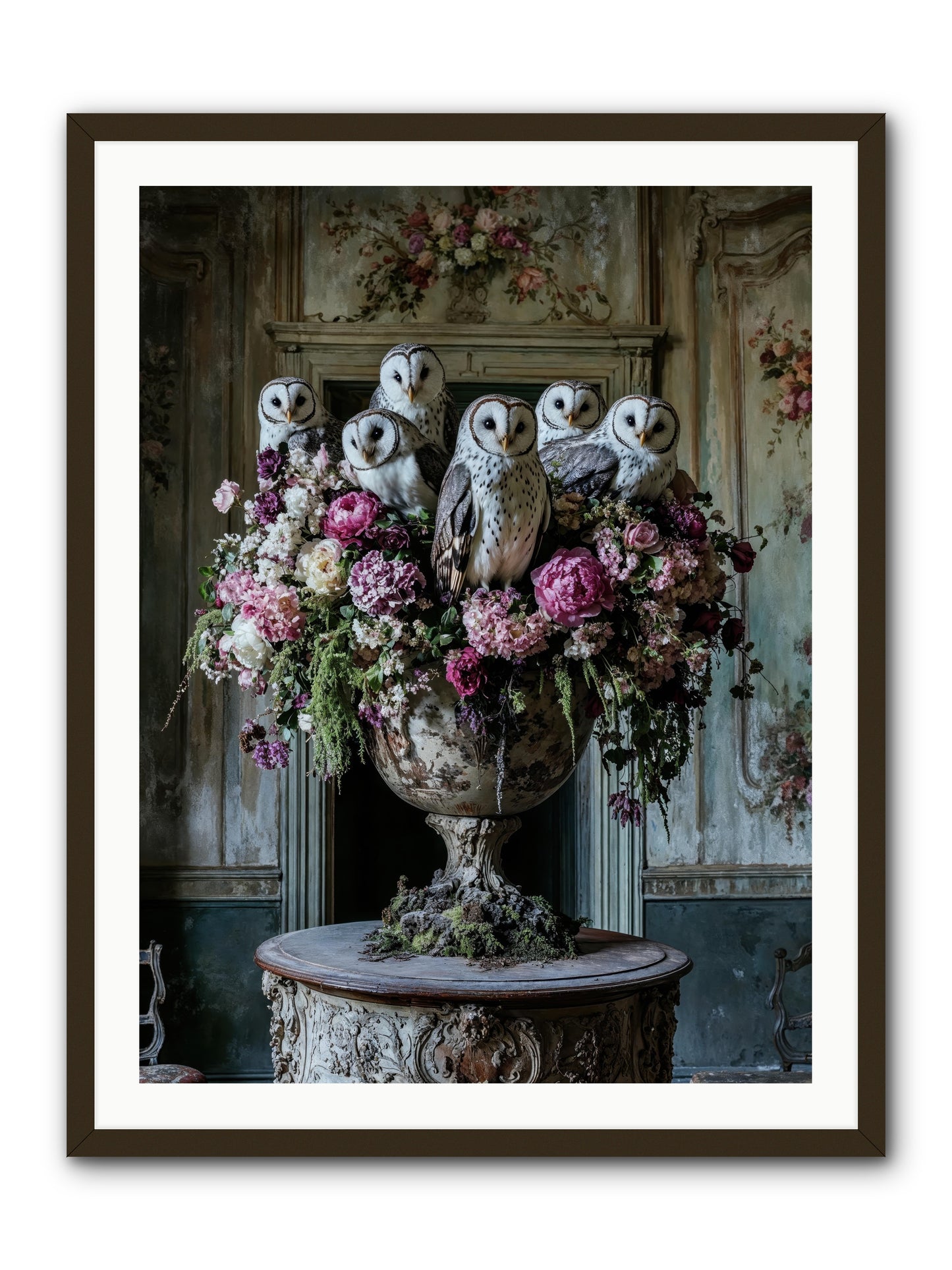 Luminous Pause -- Framed Print - Black 30x40