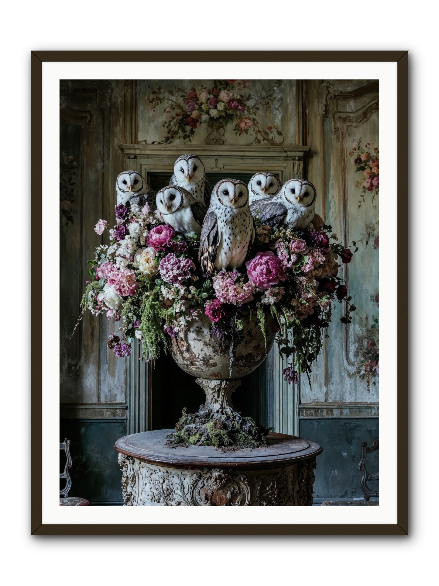 Luminous Pause -- Framed Print - Black 36x48