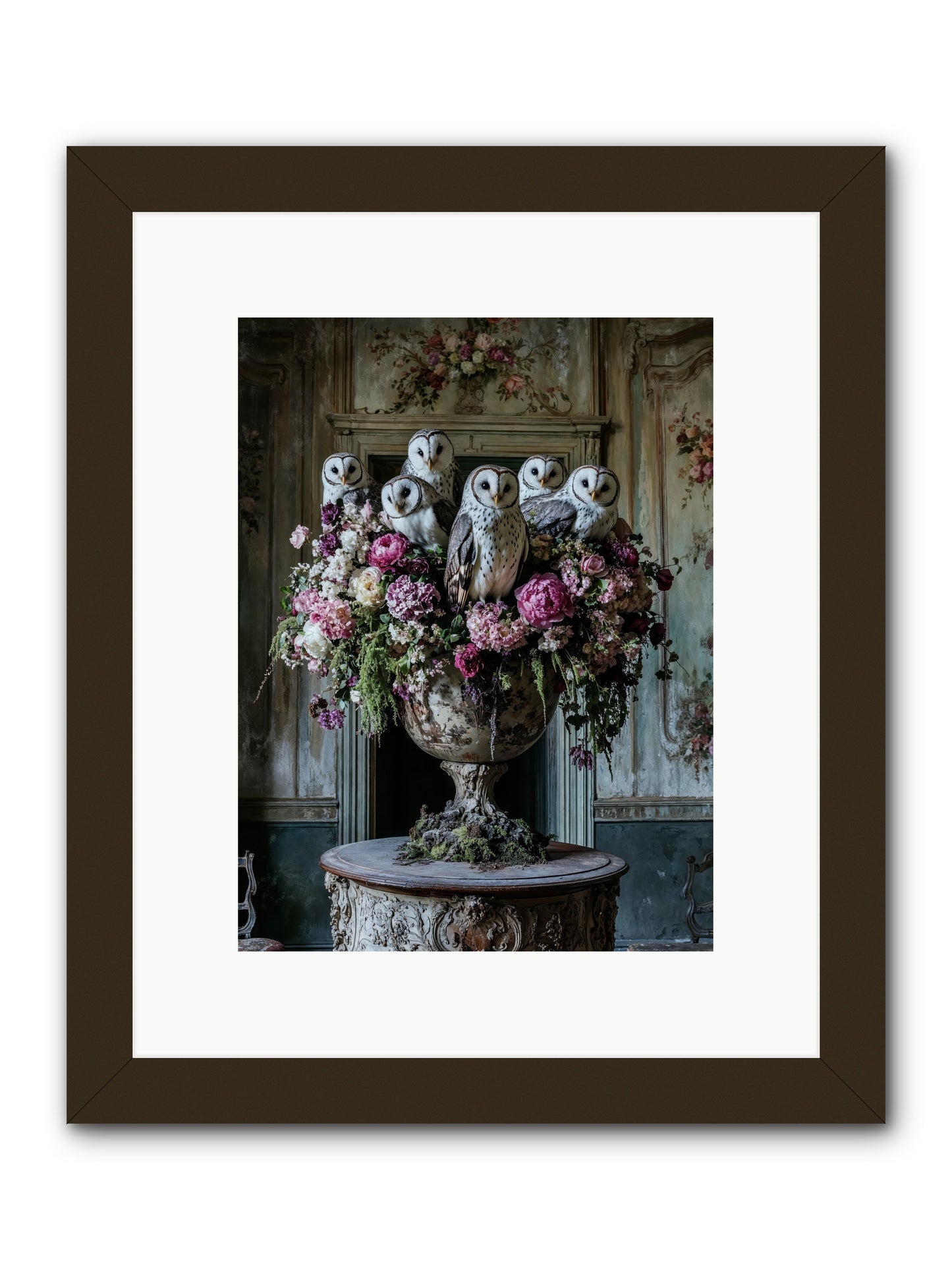 Luminous Pause -- Framed Print - Black 9x12