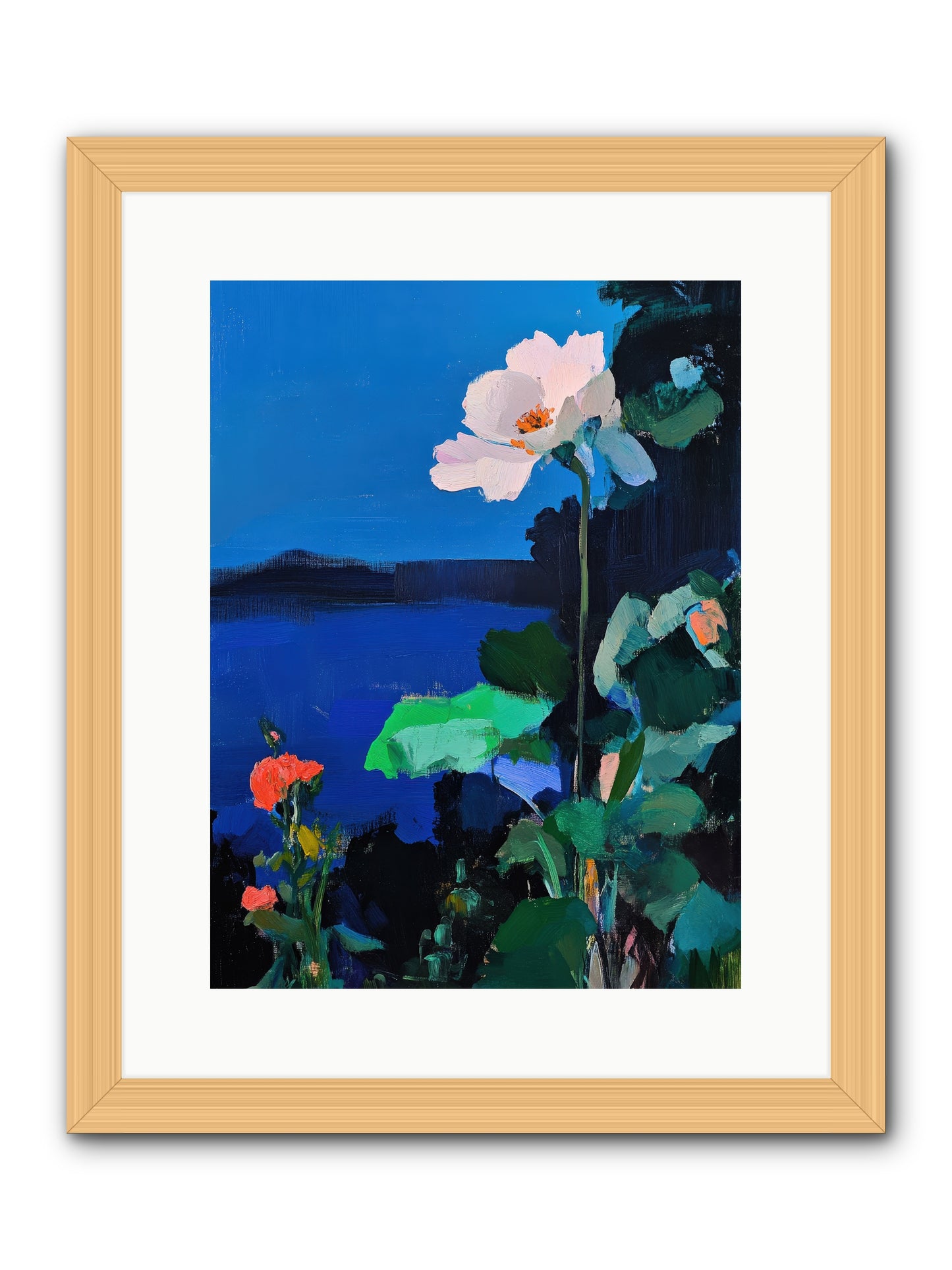 Luminous Reverie-REZ -- Framed Print - Natural 12x16