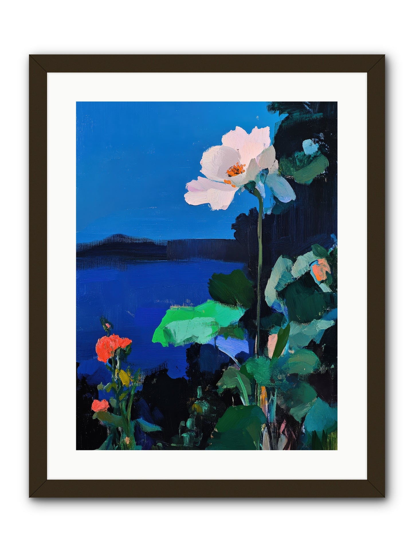 Luminous Reverie-REZ -- Framed Print - Black 18x24
