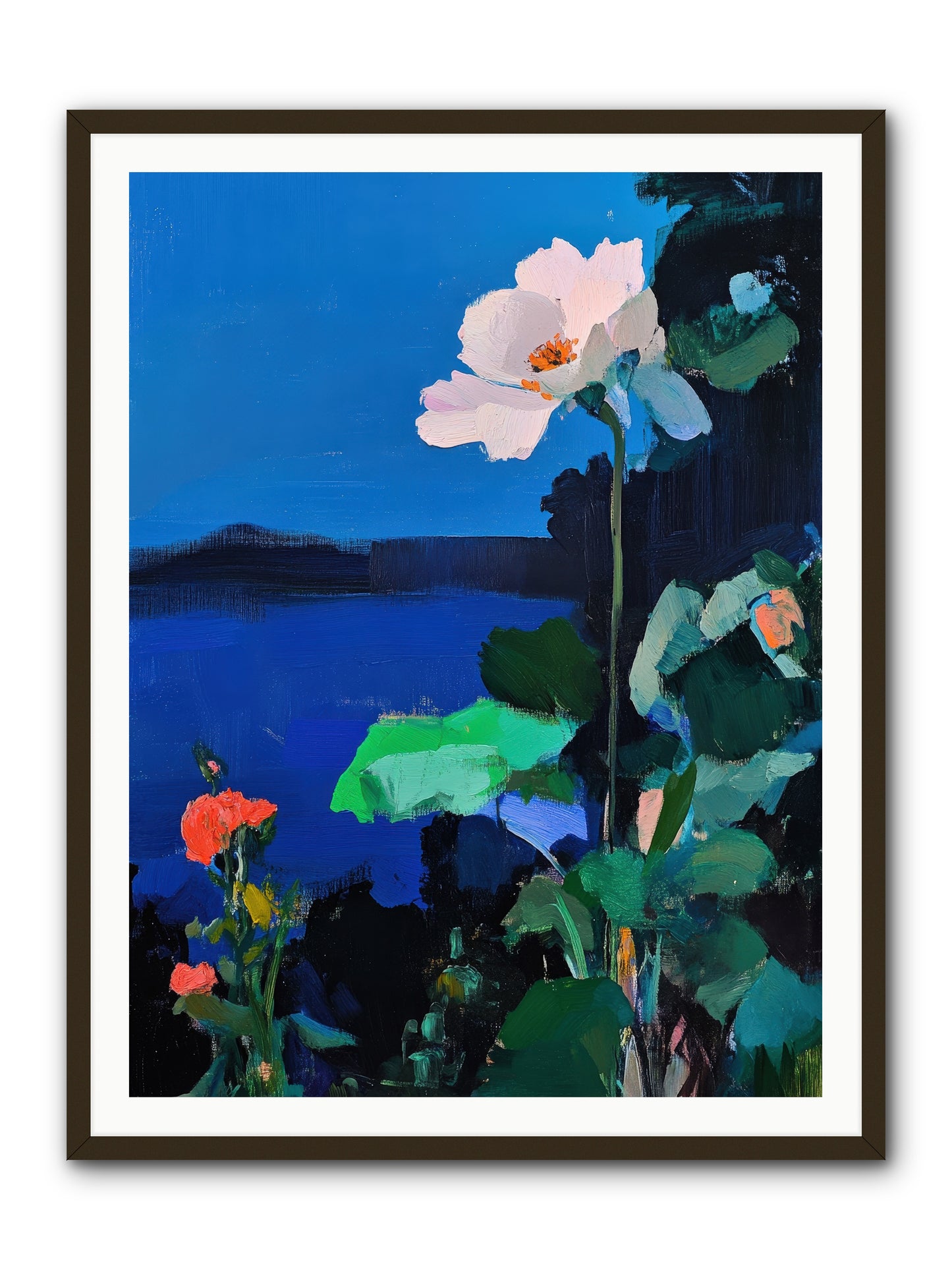 Luminous Reverie-REZ -- Framed Print - Black 36x48